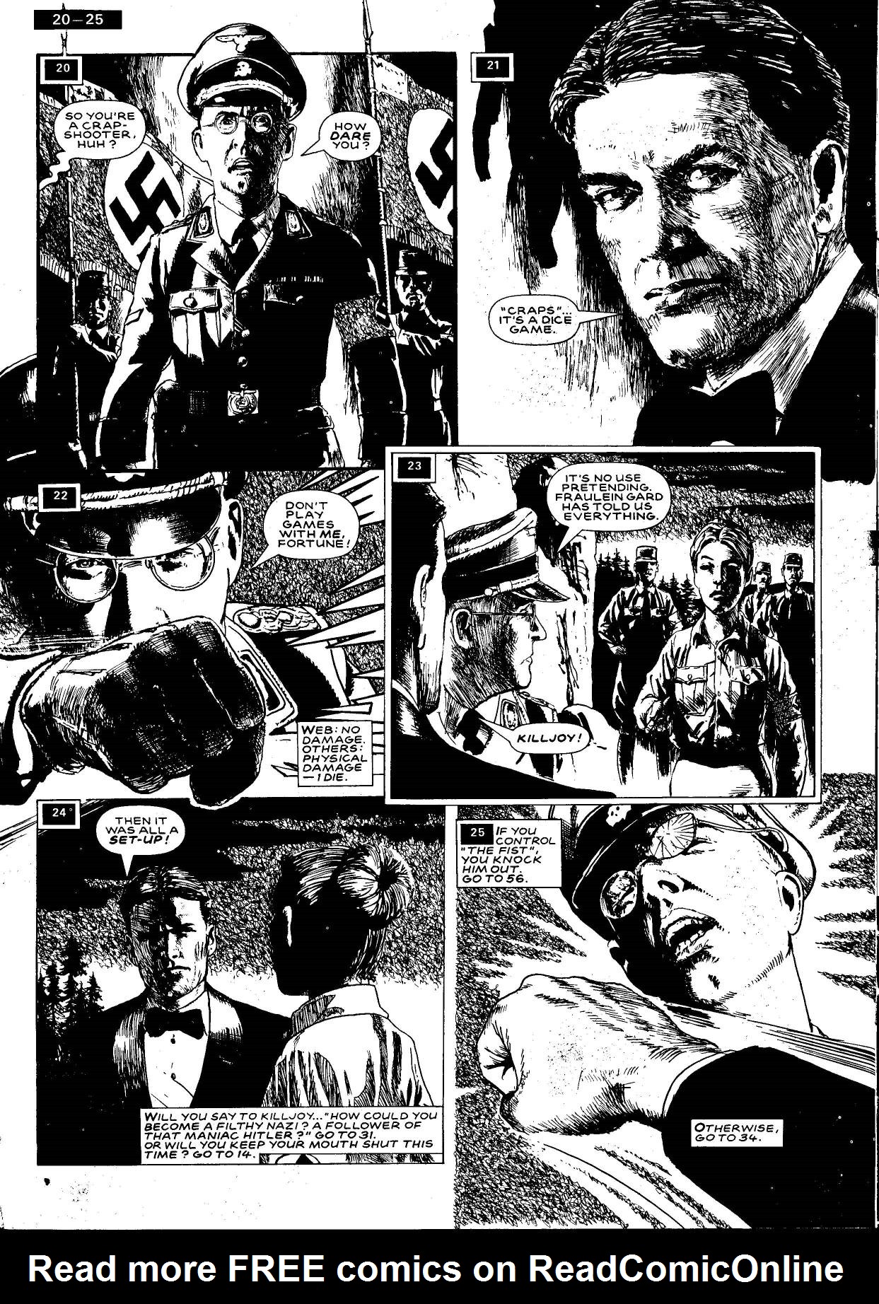 Read online Diceman comic -  Issue #3 - 32