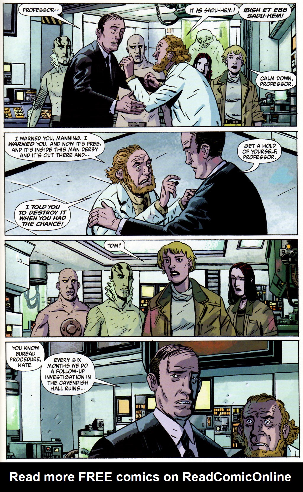 Read online B.P.R.D., Plague of Frogs comic -  Issue #2 - 4