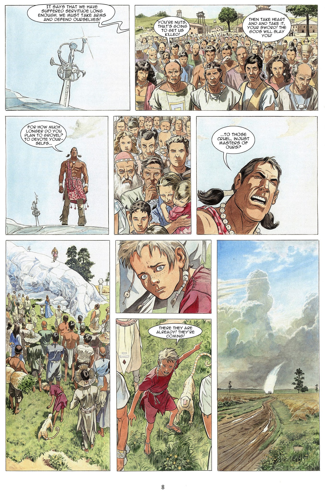 Read online The Swords of Glass comic -  Issue #1 - 8
