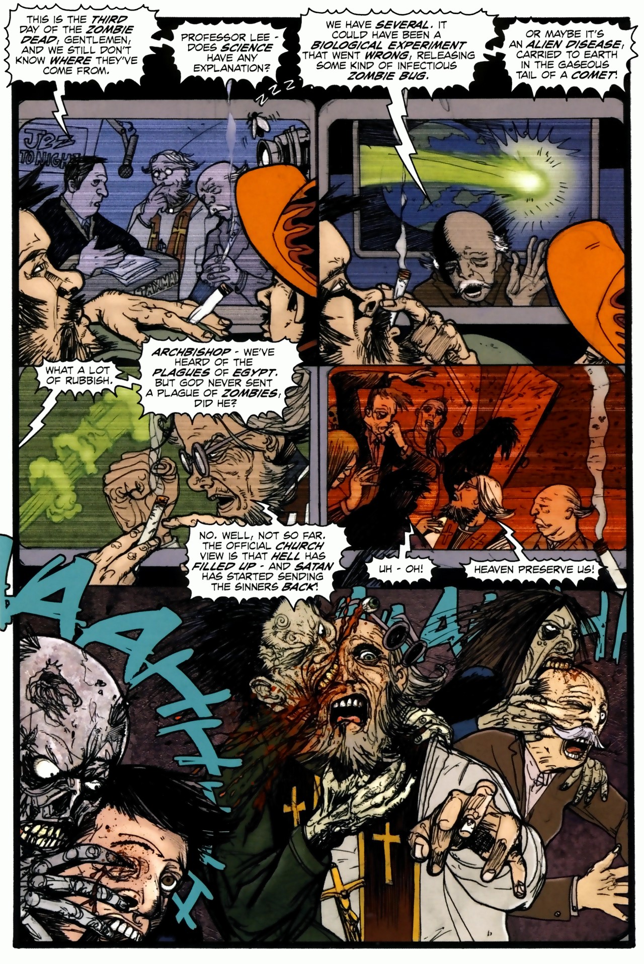 Read online The Dead: Kingdom of Flies comic -  Issue #1 - 9
