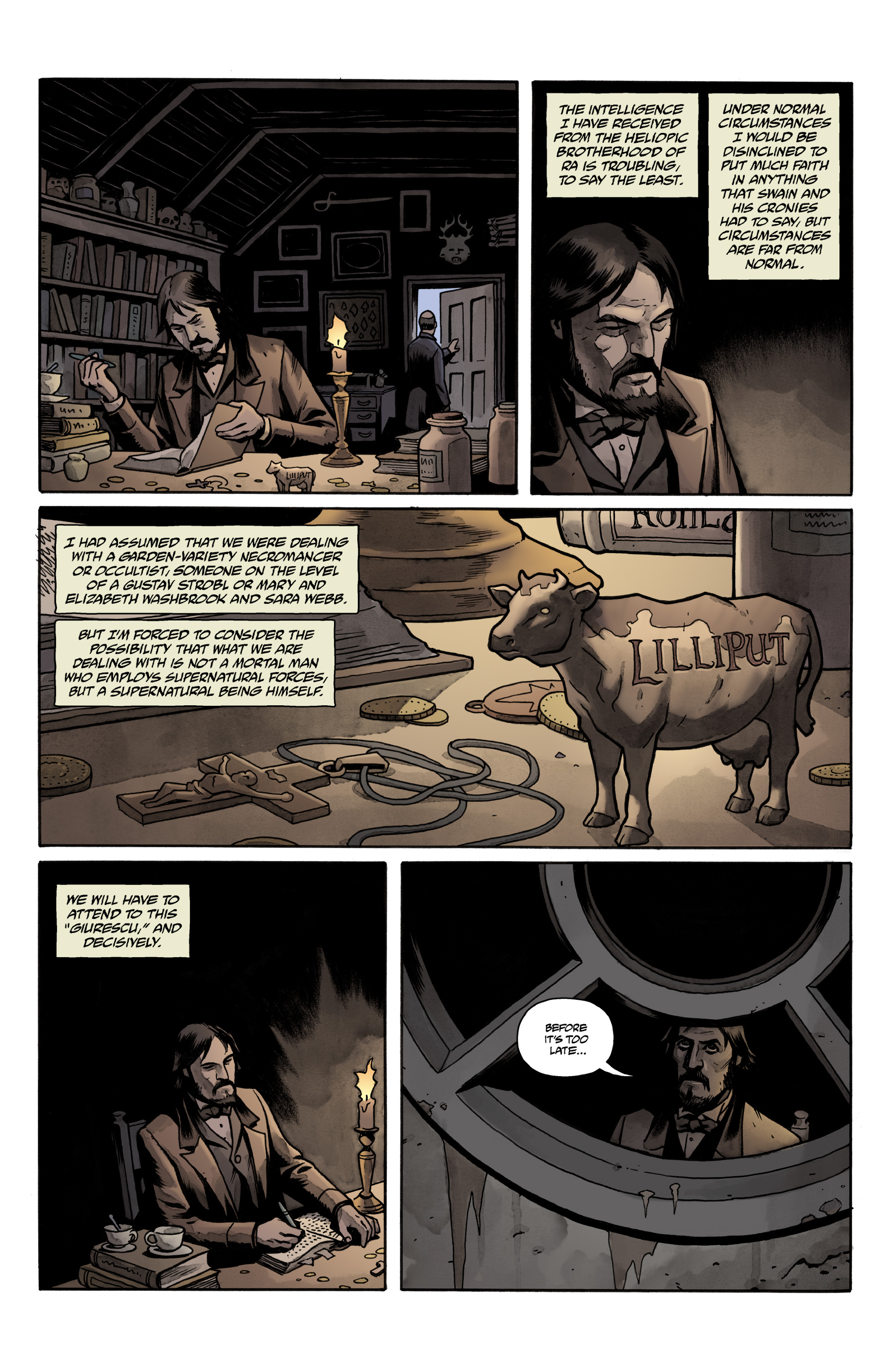 Read online Witchfinder: City of the Dead comic -  Issue #3 - 5