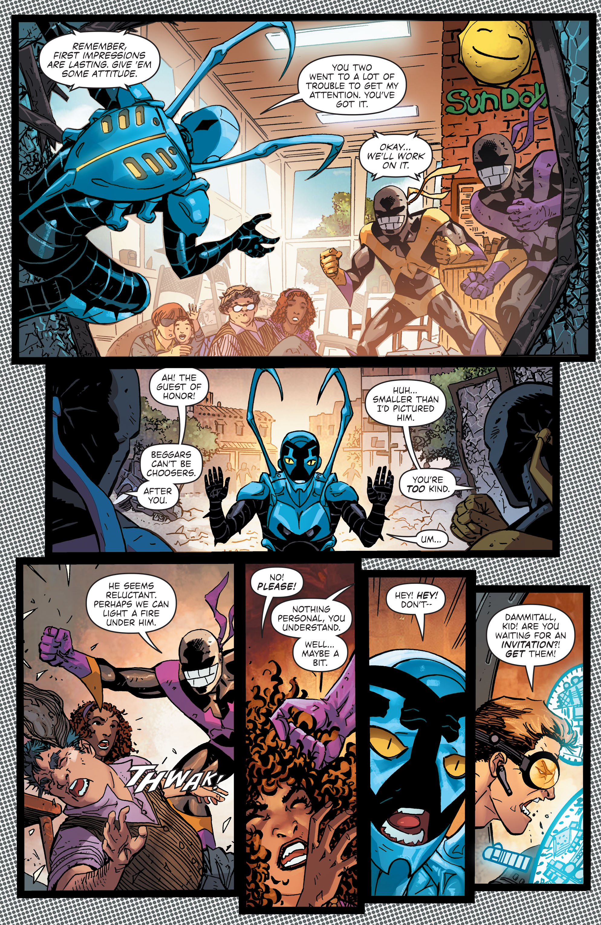 Read online Blue Beetle: Rebirth comic -  Issue # Full - 14