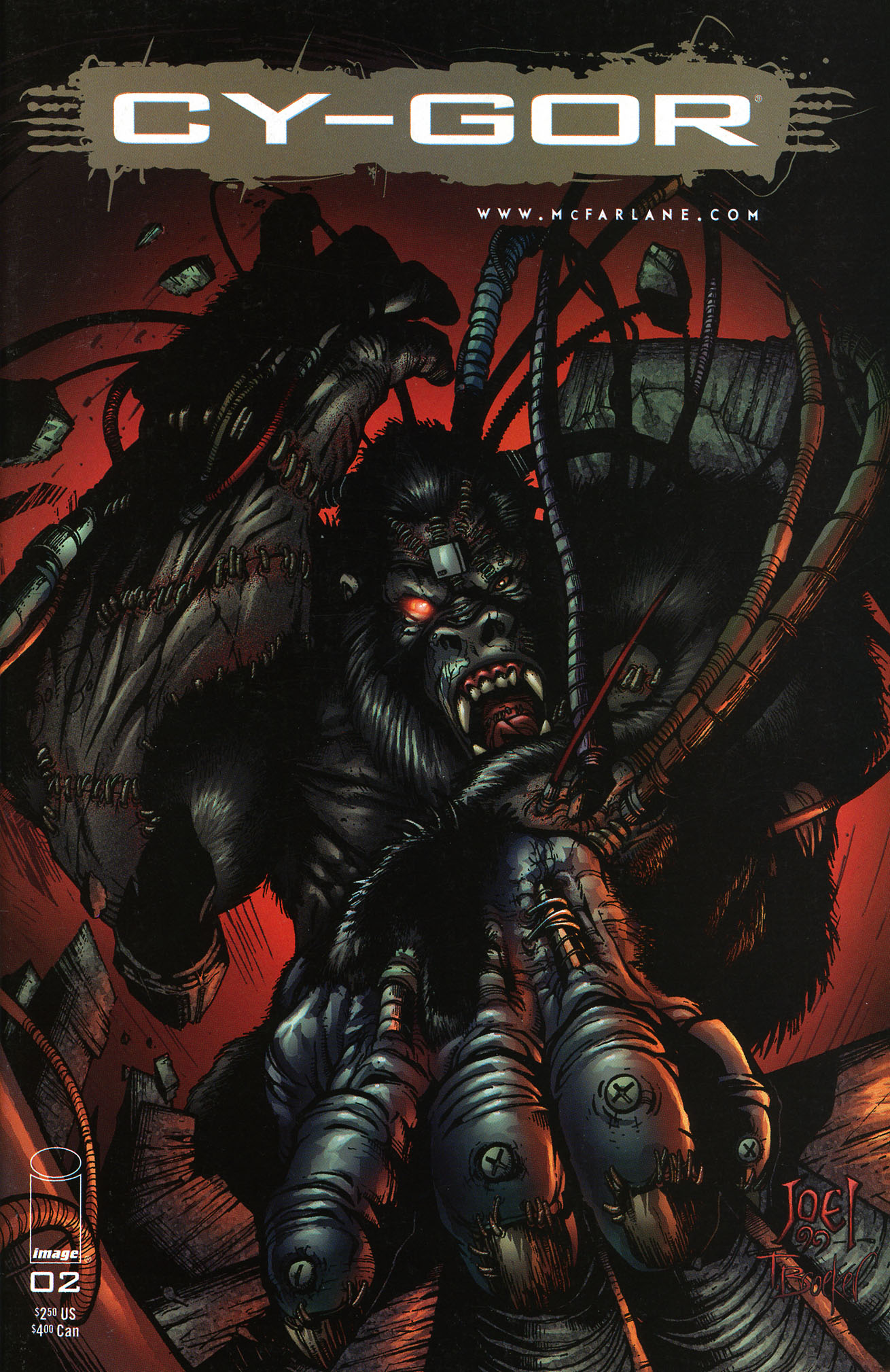 Read online Cy-Gor comic -  Issue #2 - 1