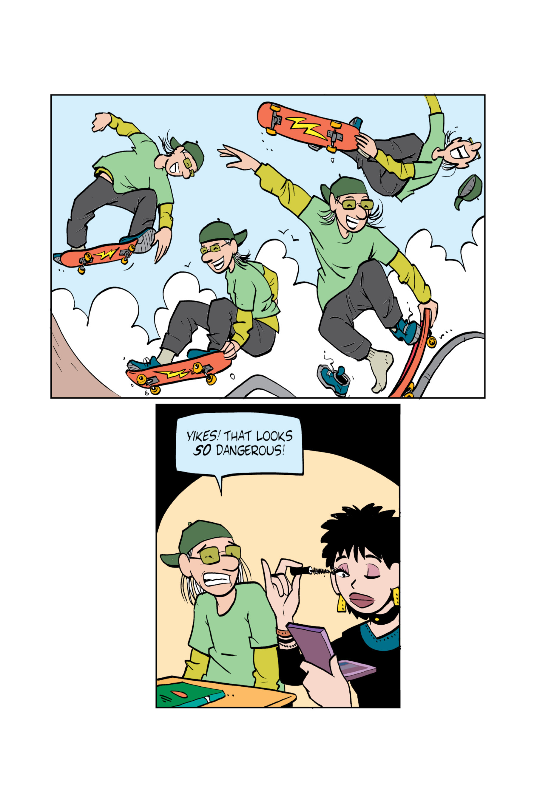 Read online Luann: Stress   Hormones = High School comic -  Issue # TPB - 2