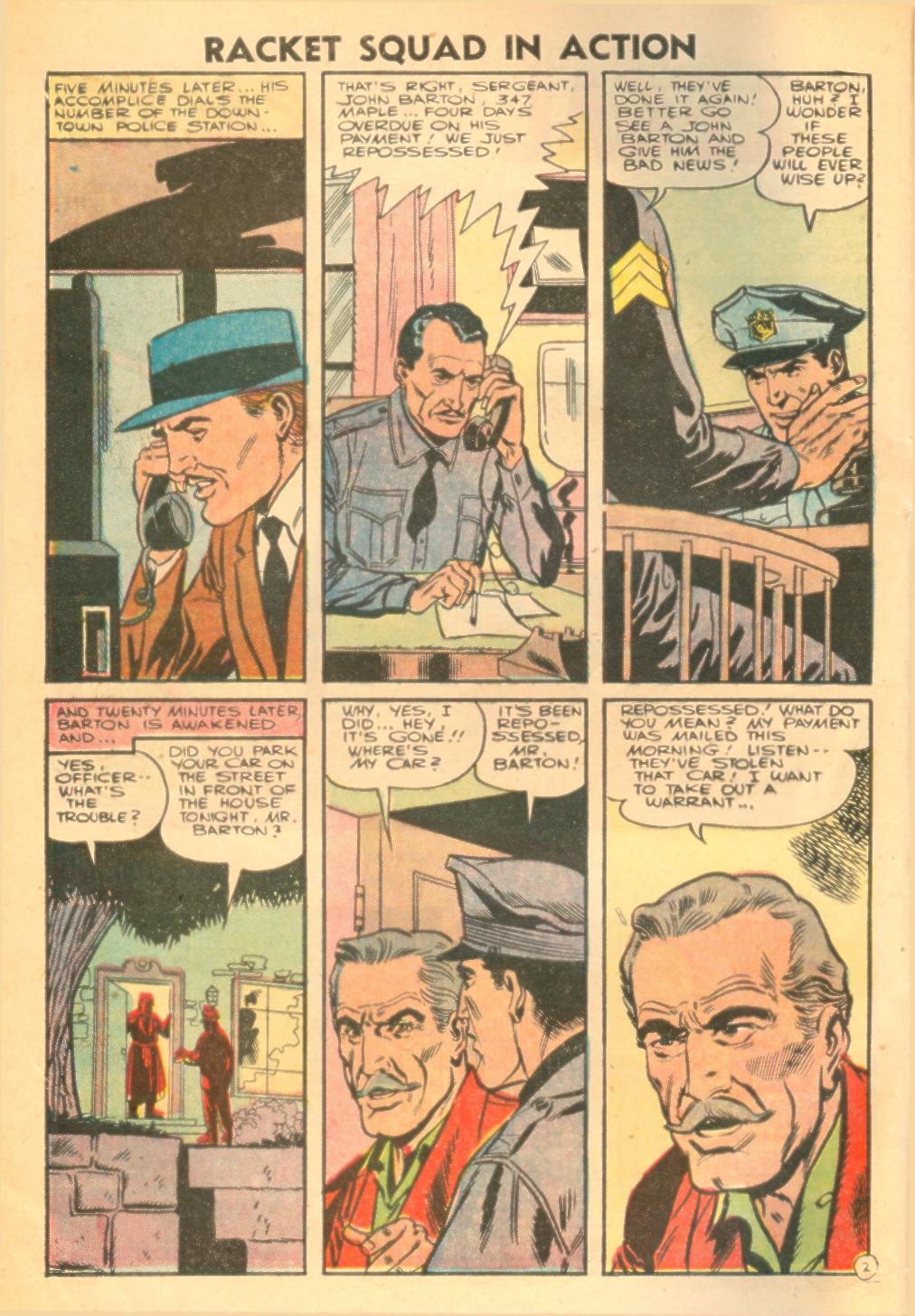 Read online Racket Squad in Action comic -  Issue #21 - 4