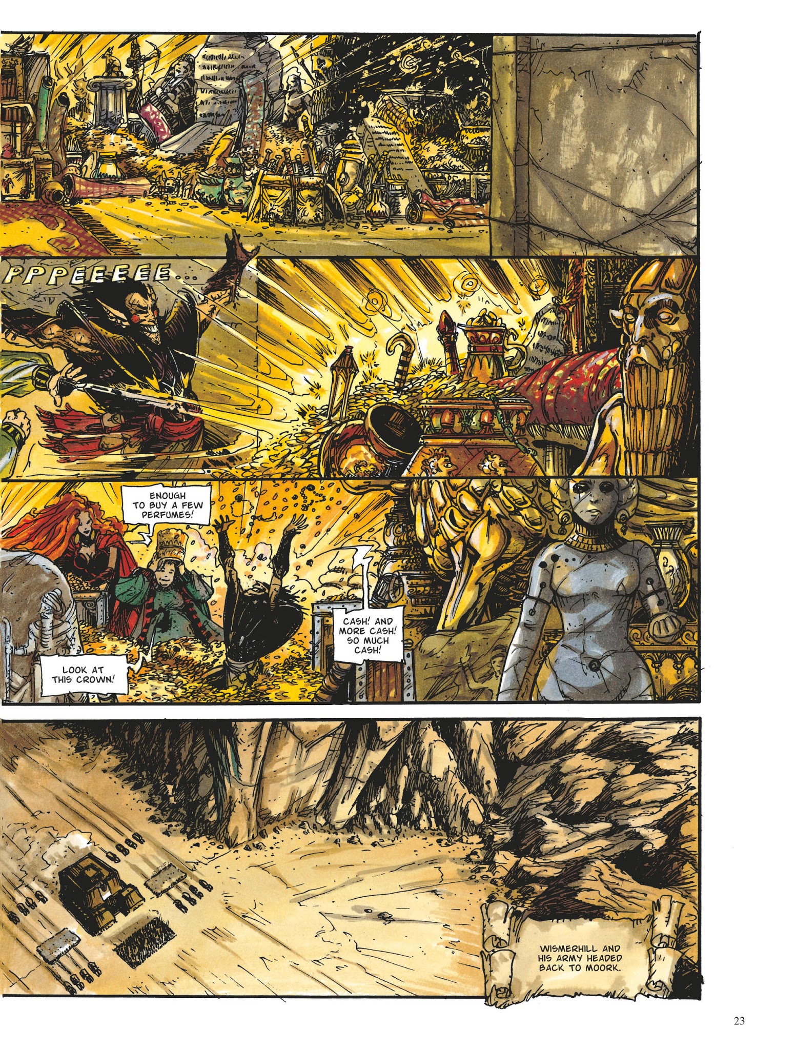 Read online The Black Moon Chronicles comic -  Issue #8 - 21