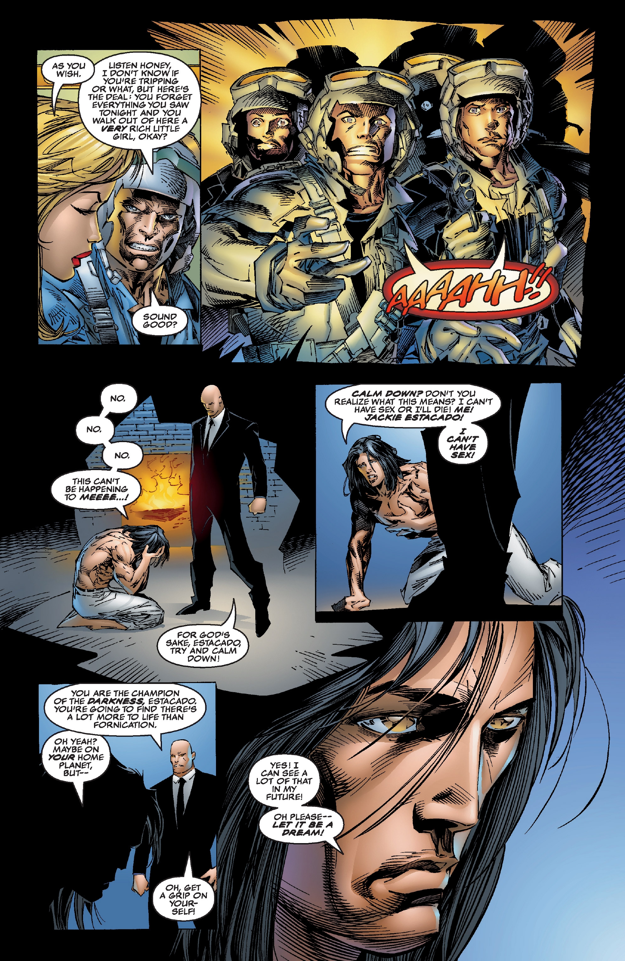 Read online The Darkness: Darkness/Batman & Darkness/Superman 20th Anniversary Collection comic -  Issue # TPB (Part 2) - 52