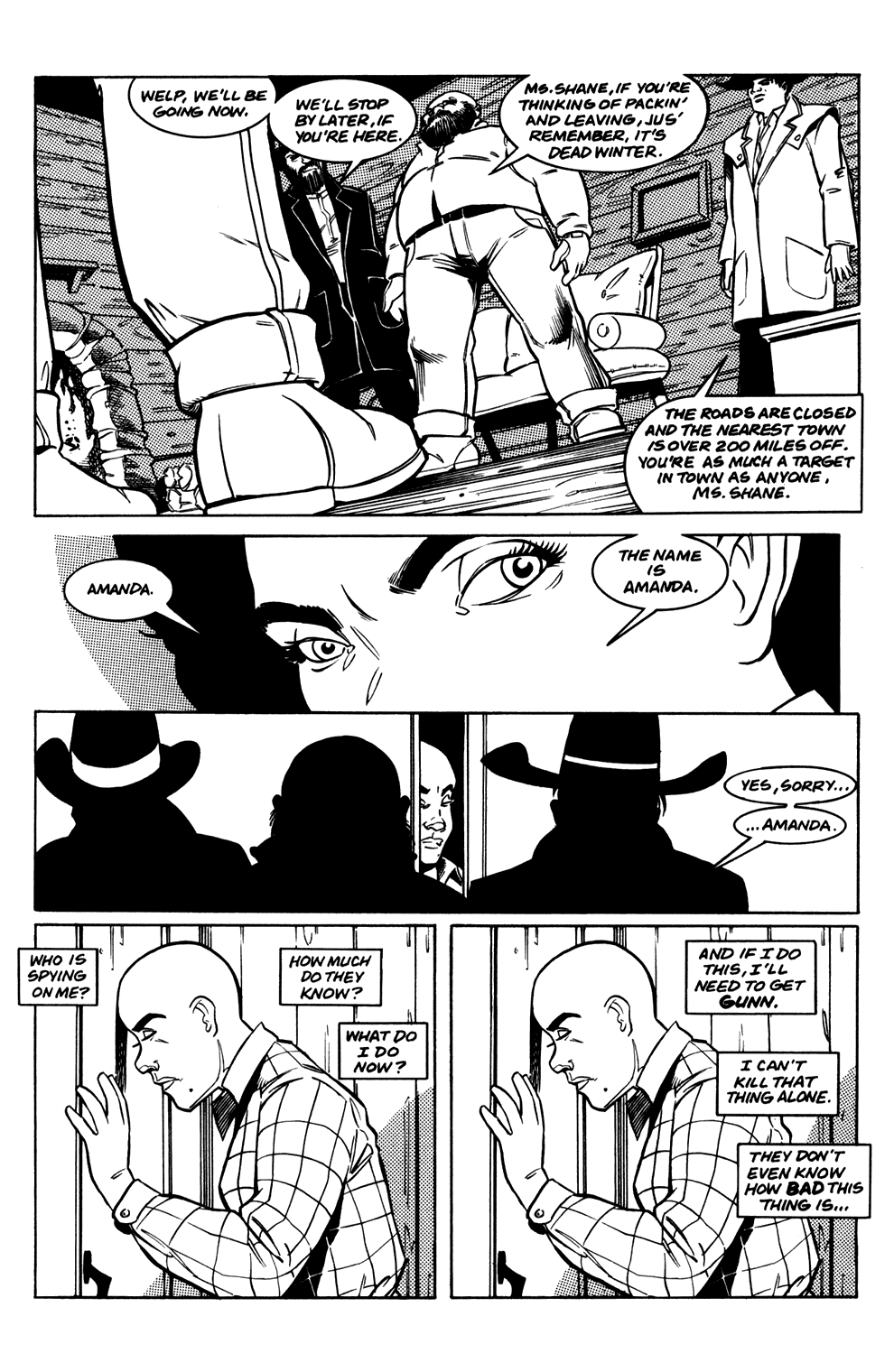 Read online Amanda & Gunn comic -  Issue #1 - 18