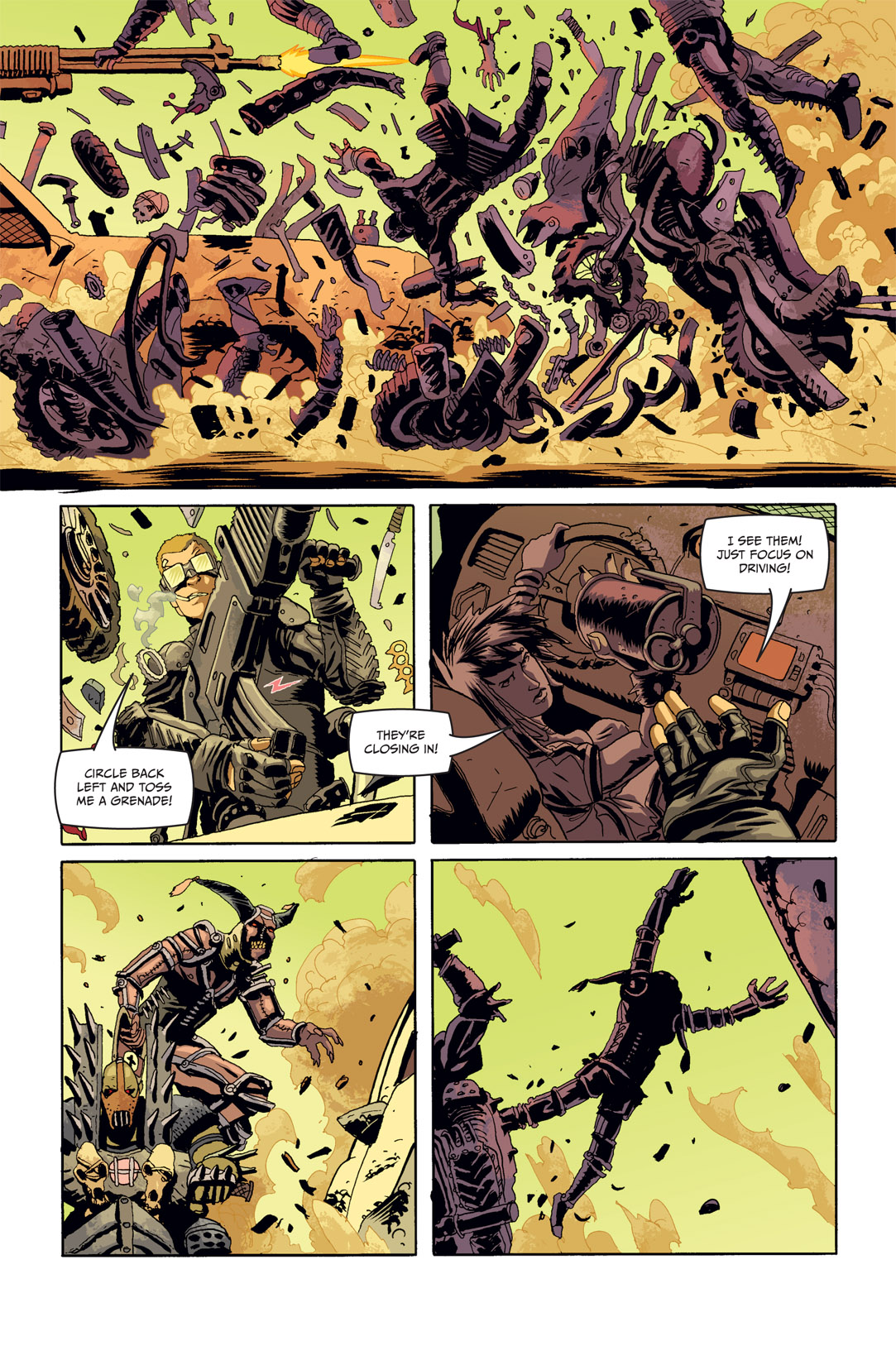 Read online Dead Run comic -  Issue #4 - 12