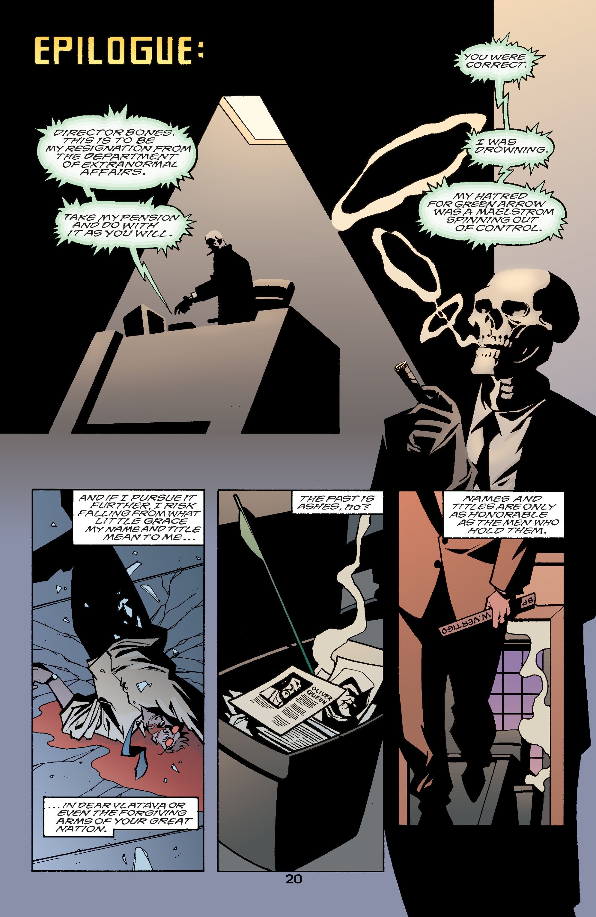 Read online Green Arrow (2001) comic -  Issue #22 - 21