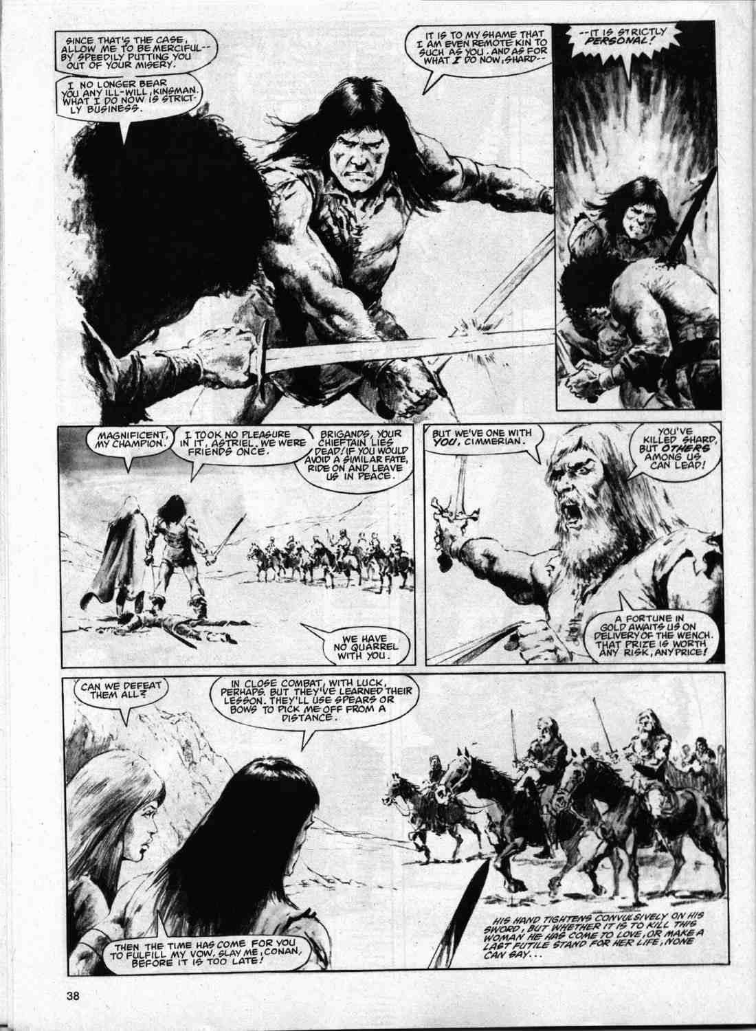 Read online The Savage Sword Of Conan comic -  Issue #74 - 37