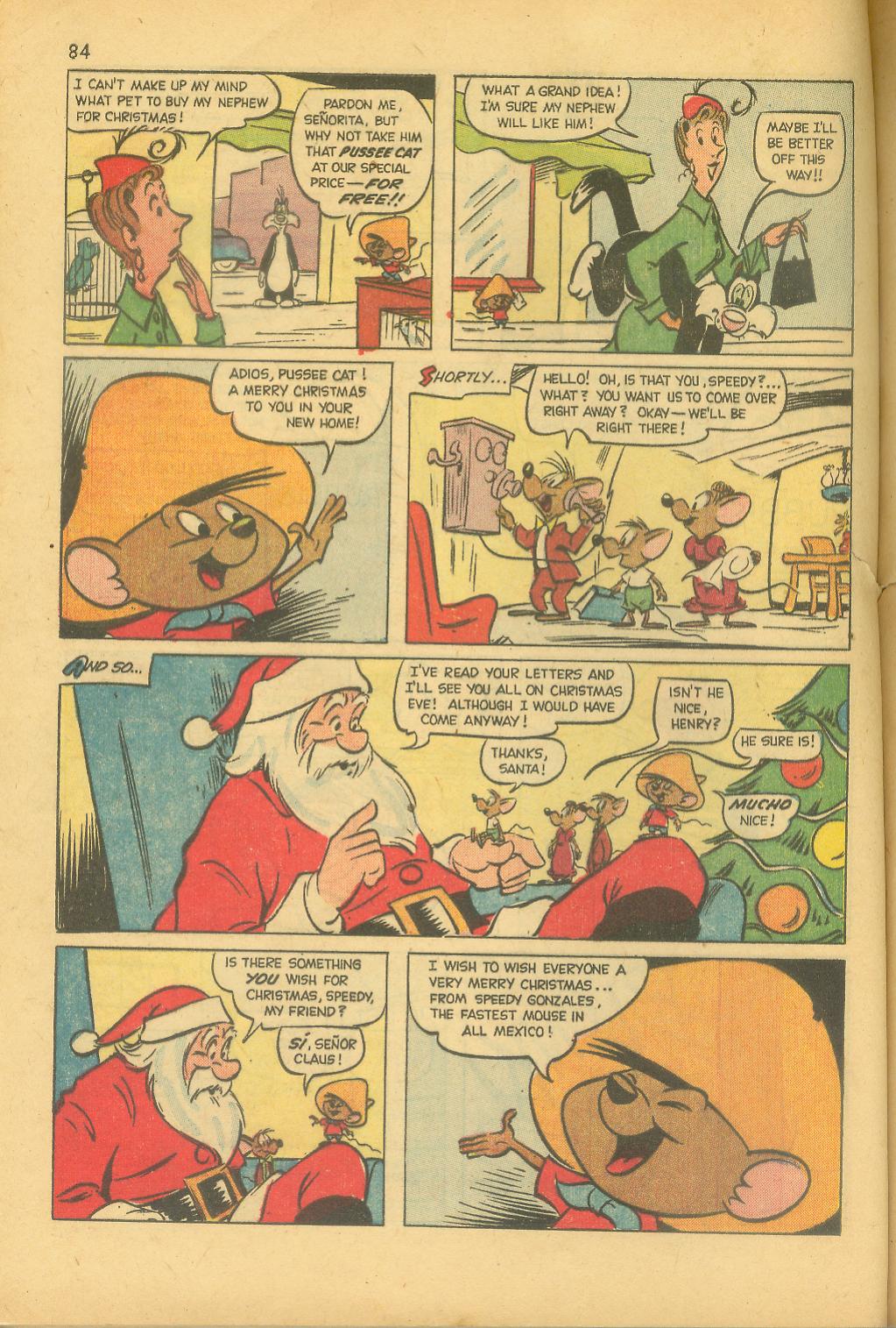 Read online Bugs Bunny's Christmas Funnies comic -  Issue # TPB 7 - 86