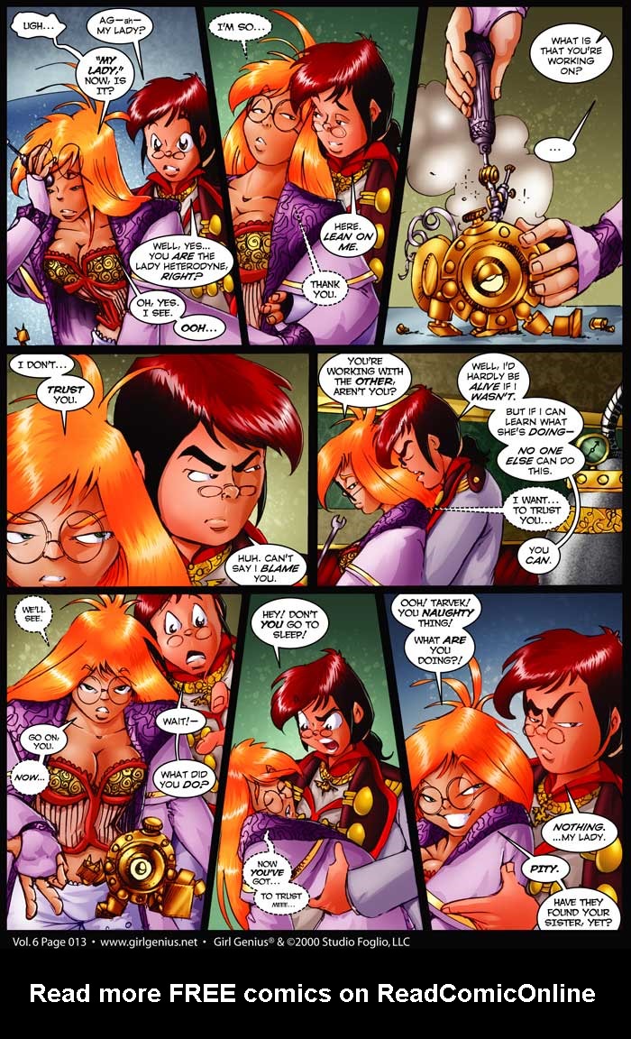 Read online Girl Genius (2002) comic -  Issue #6 - 13
