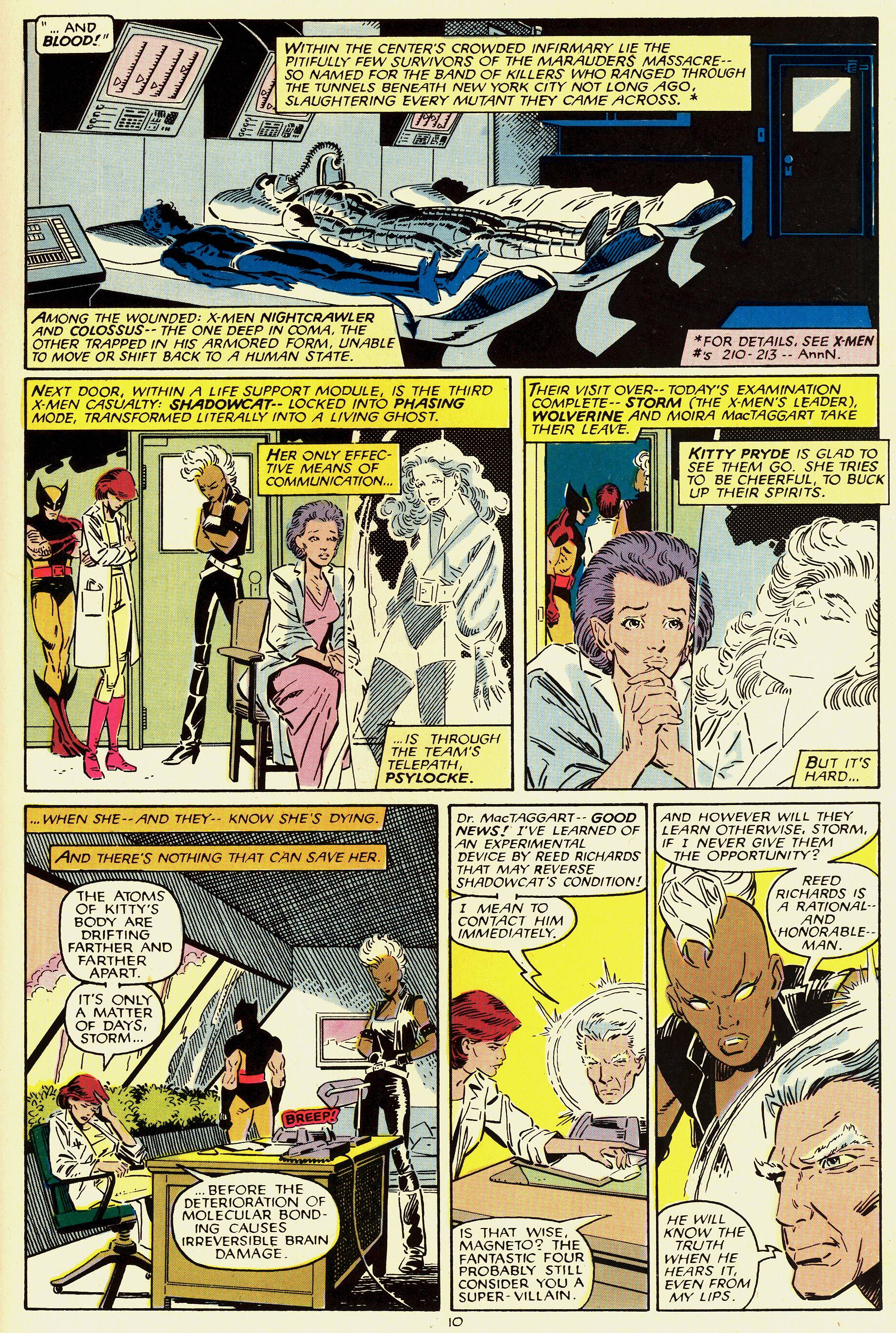 Read online Fantastic Four vs. X-Men comic -  Issue #1 - 11