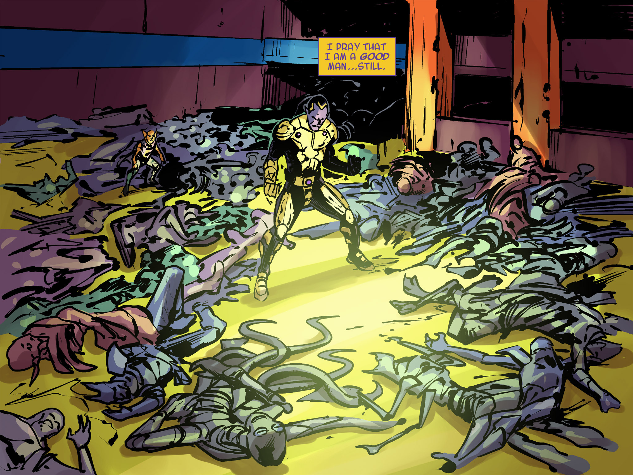 Read online Thanos: A God Up There Listening comic -  Issue # TPB - 250