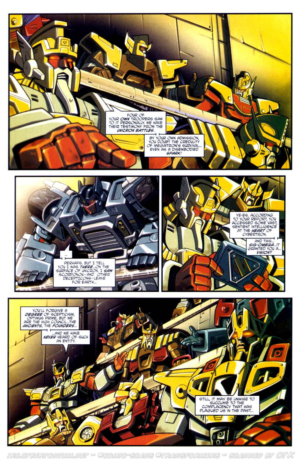 Read online Transformers Energon comic -  Issue #20 - 21