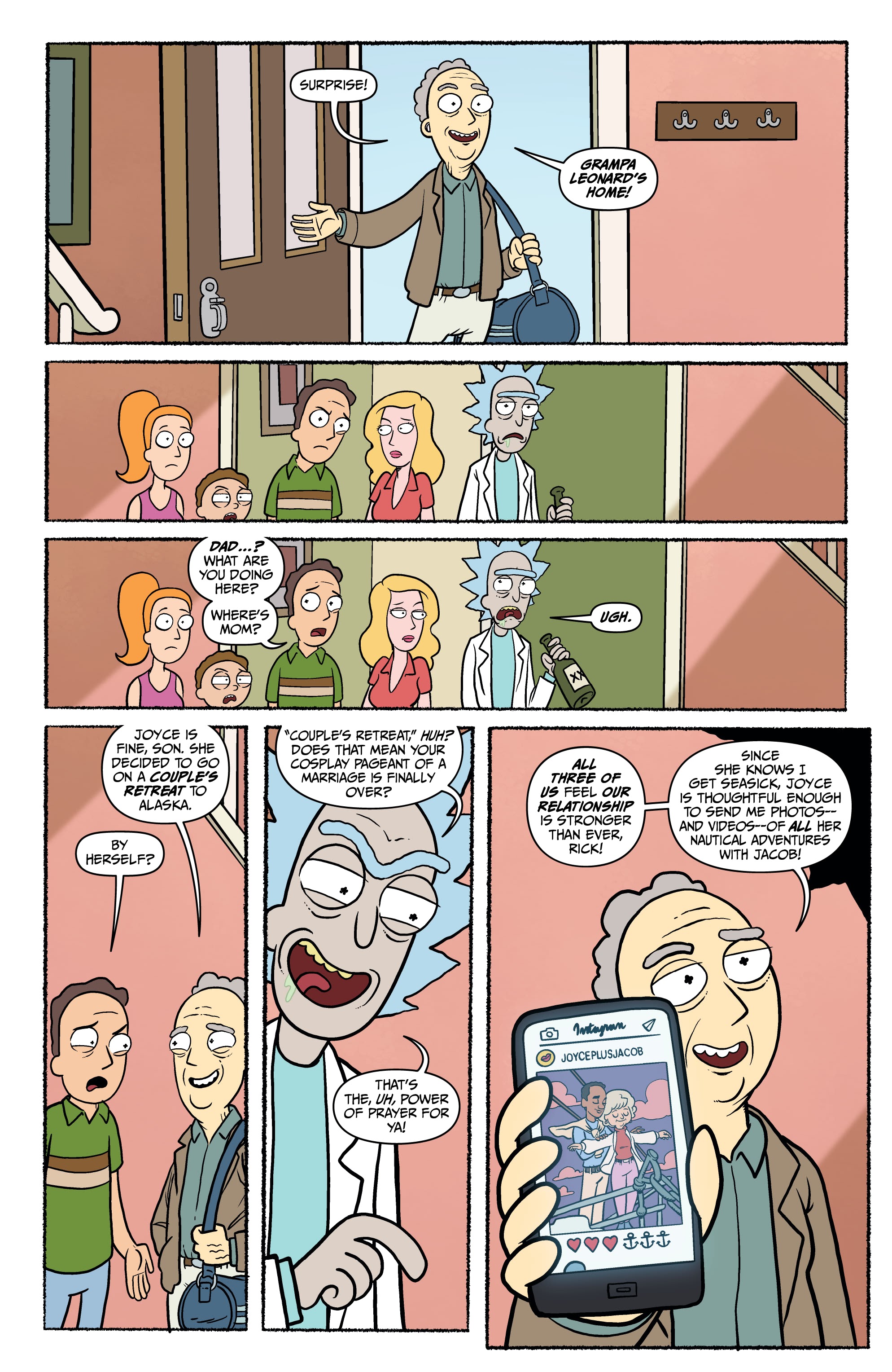 Read online Rick and Morty: Worlds Apart comic -  Issue #1 - 9