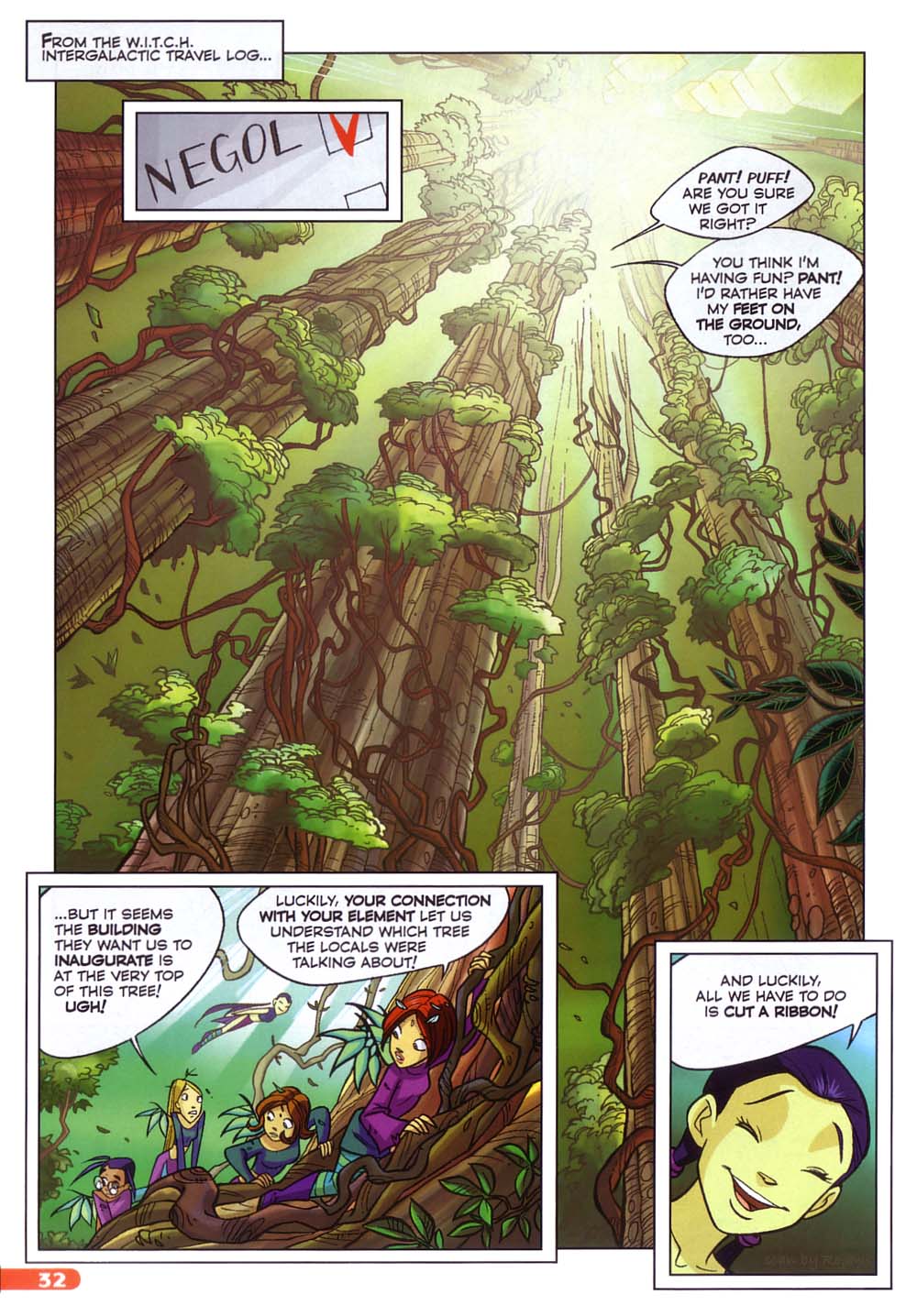 Read online W.i.t.c.h. comic -  Issue #69 - 28