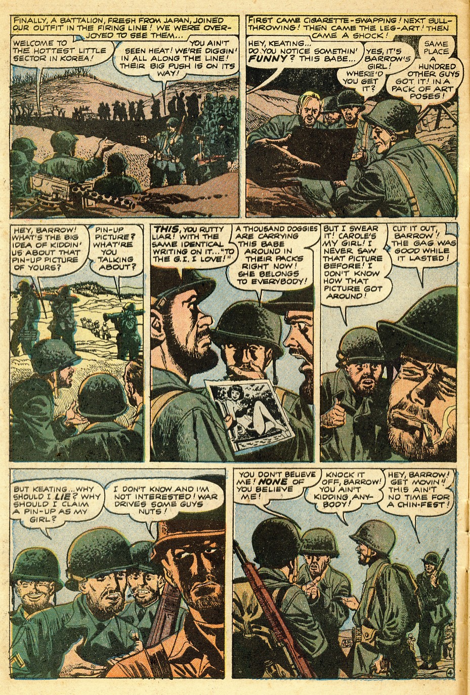 Read online War Comics comic -  Issue #11 - 6