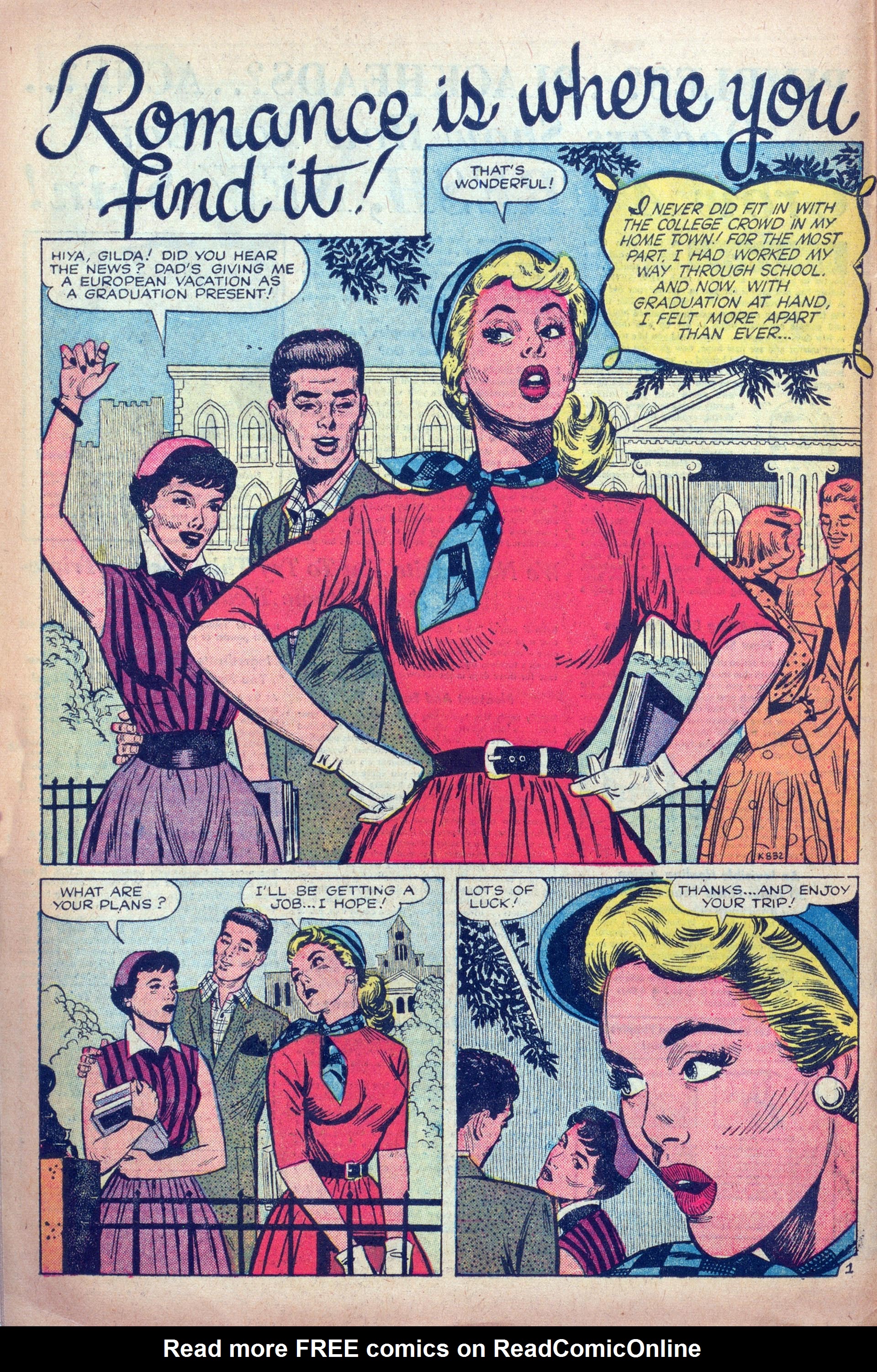 Read online Love Romances comic -  Issue #63 - 10