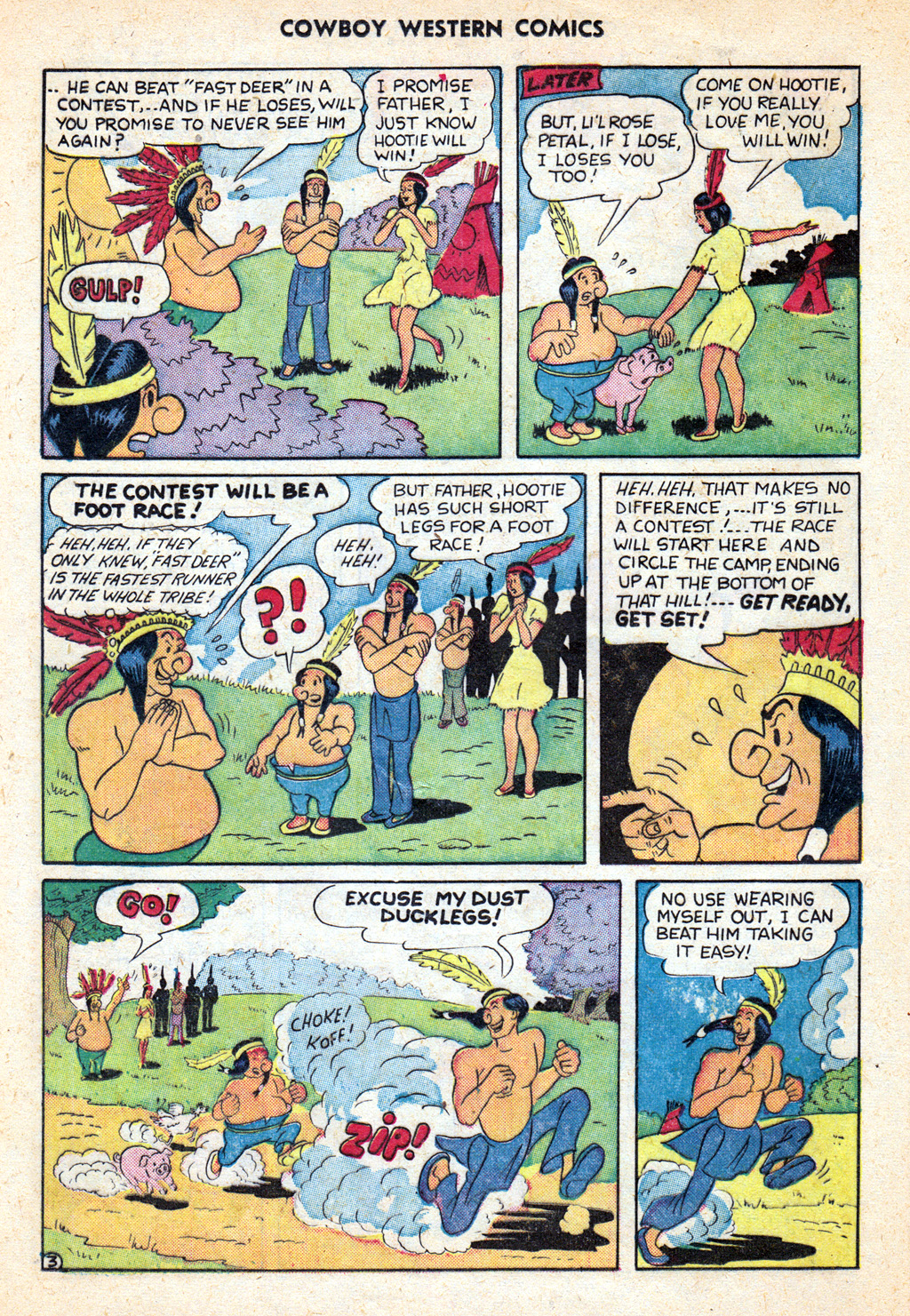 Read online Cowboy Western Comics (1948) comic -  Issue #33 - 20