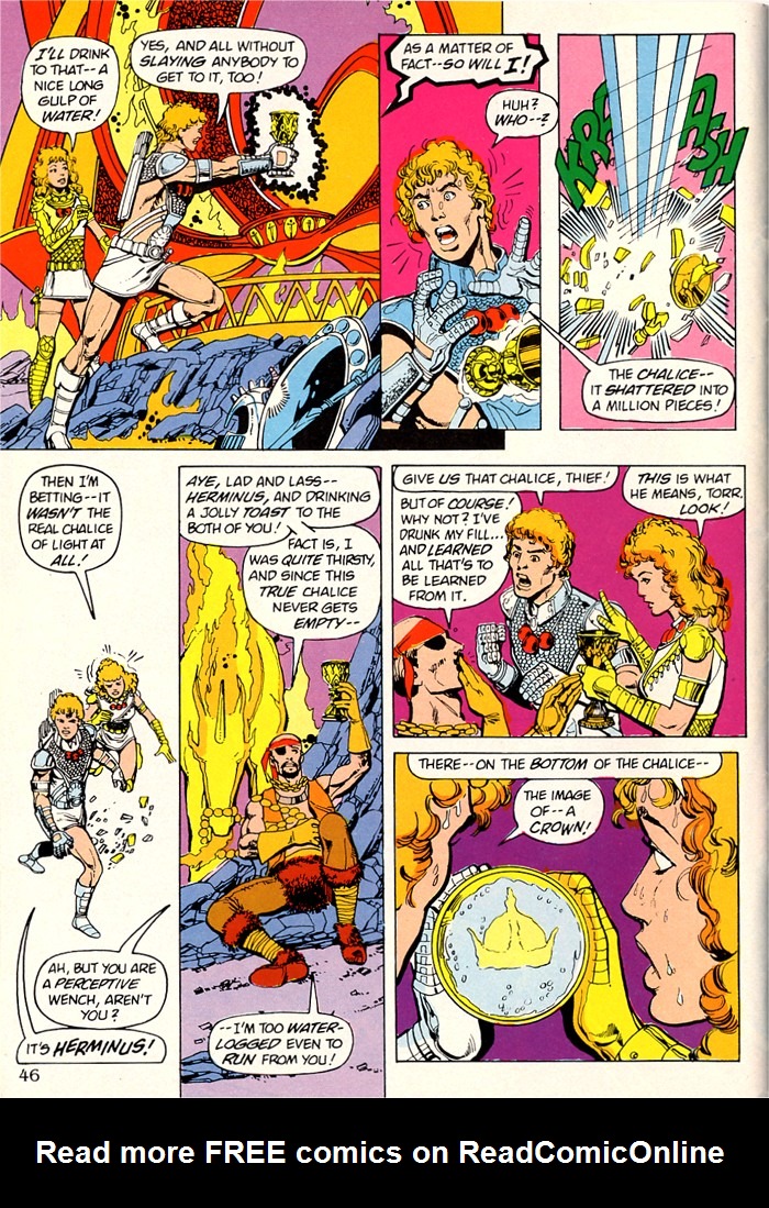 Read online Swordquest (1982) comic -  Issue #2 - 48