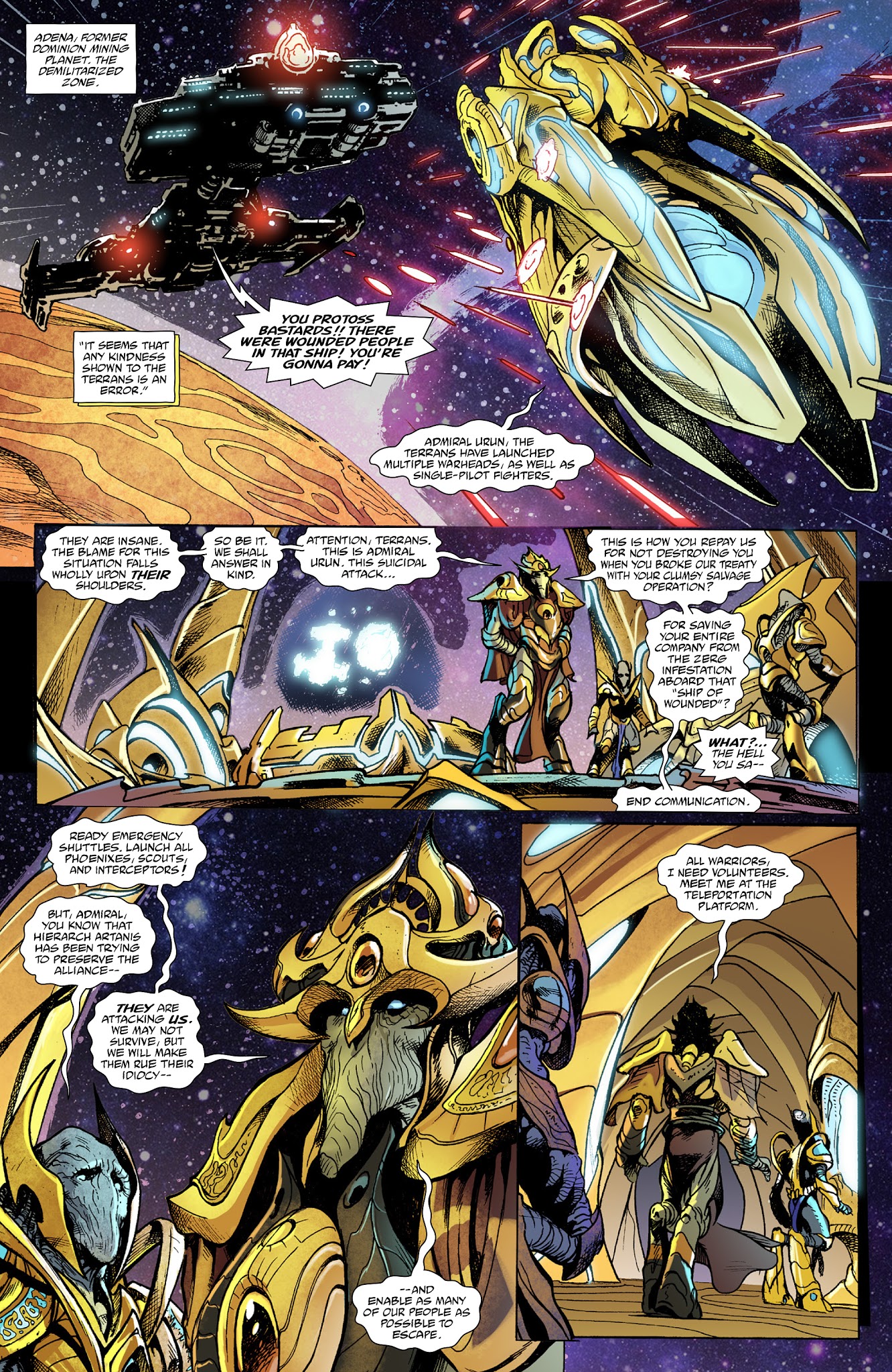 Read online Starcraft: War Chest comic -  Issue #3 - 3