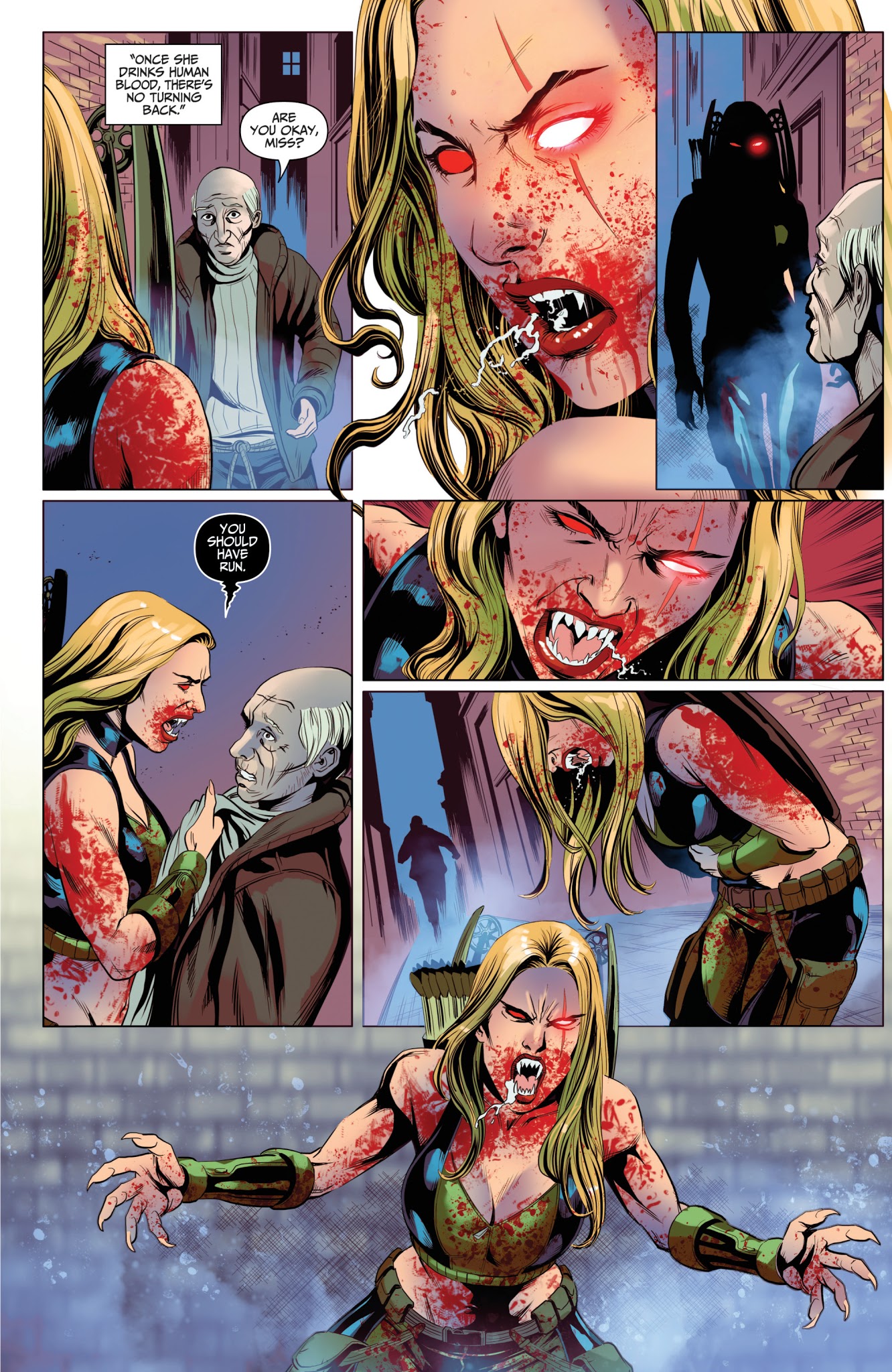 Read online Van Helsing vs. Robyn Hood comic -  Issue #2 - 23