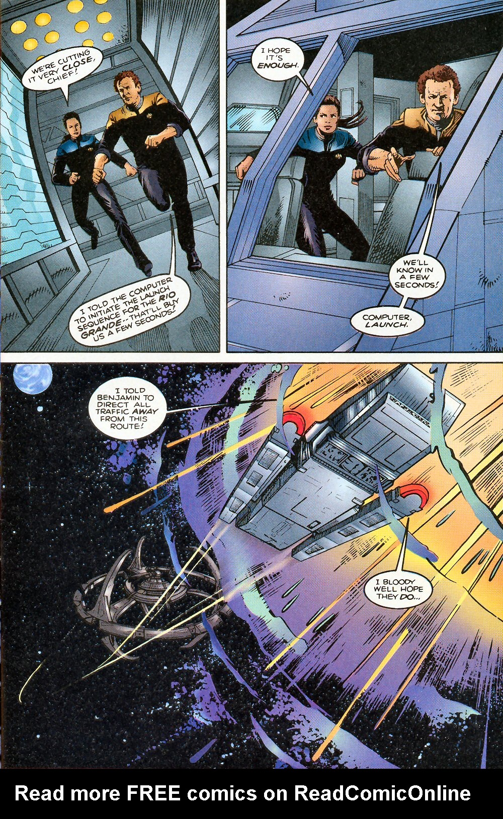 Read online Star Trek: Deep Space Nine (1993) comic -  Issue #5 - 3