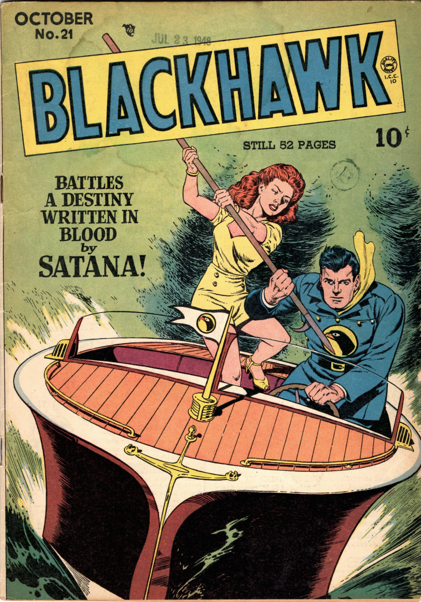 Read online Blackhawk (1957) comic -  Issue #21 - 1