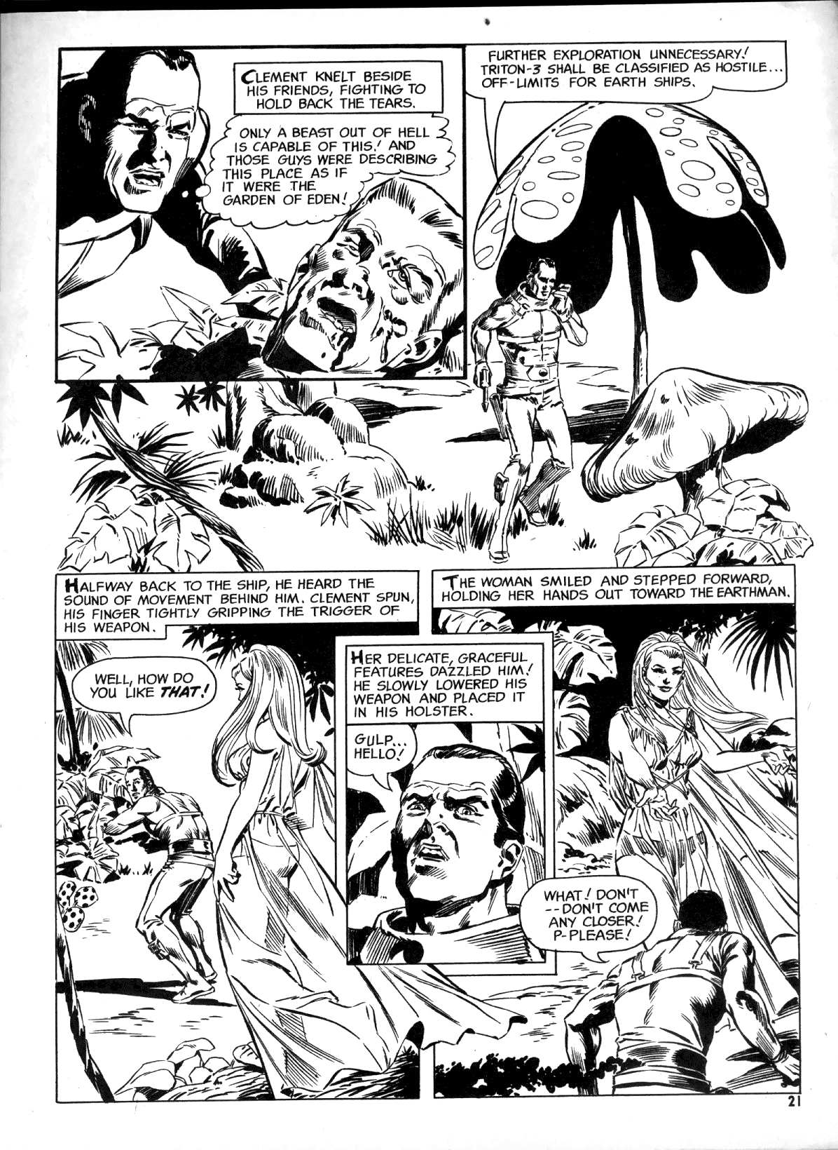 Read online Creepy (1964) comic -  Issue #20 - 21