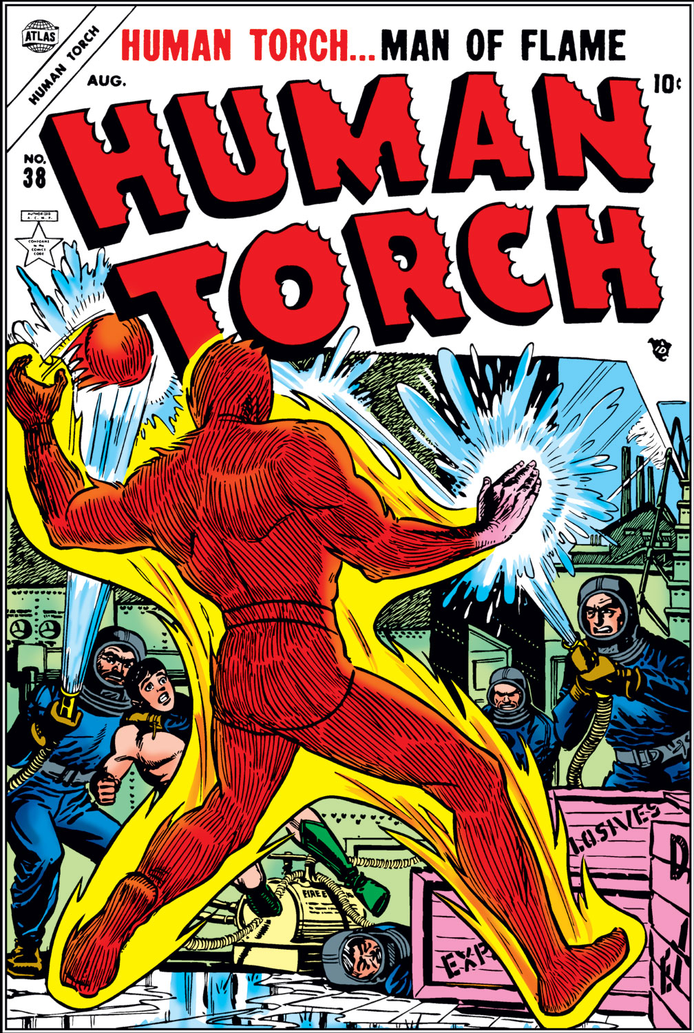 Read online The Human Torch (1940) comic -  Issue #38 - 1