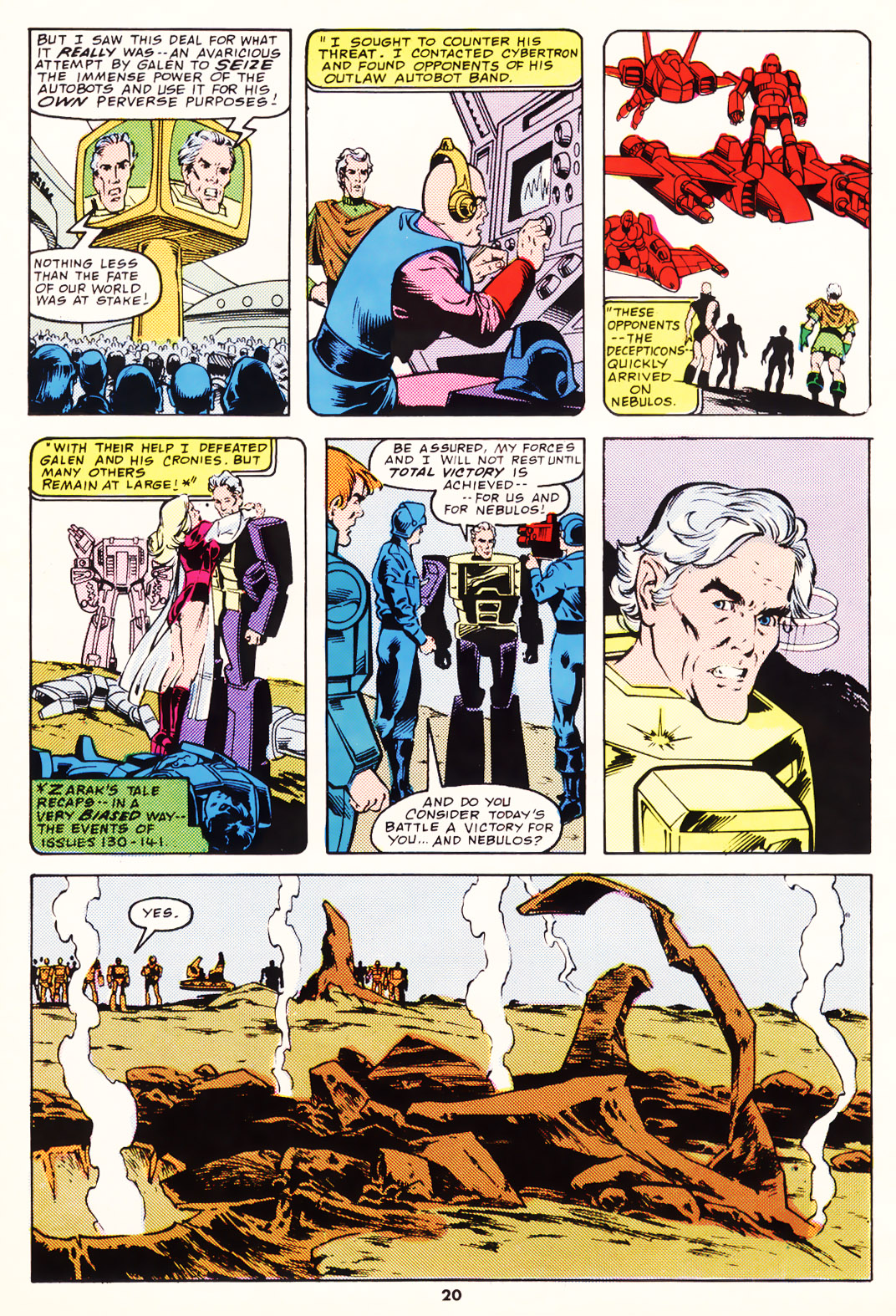 Read online The Transformers (UK) comic -  Issue #142 - 18