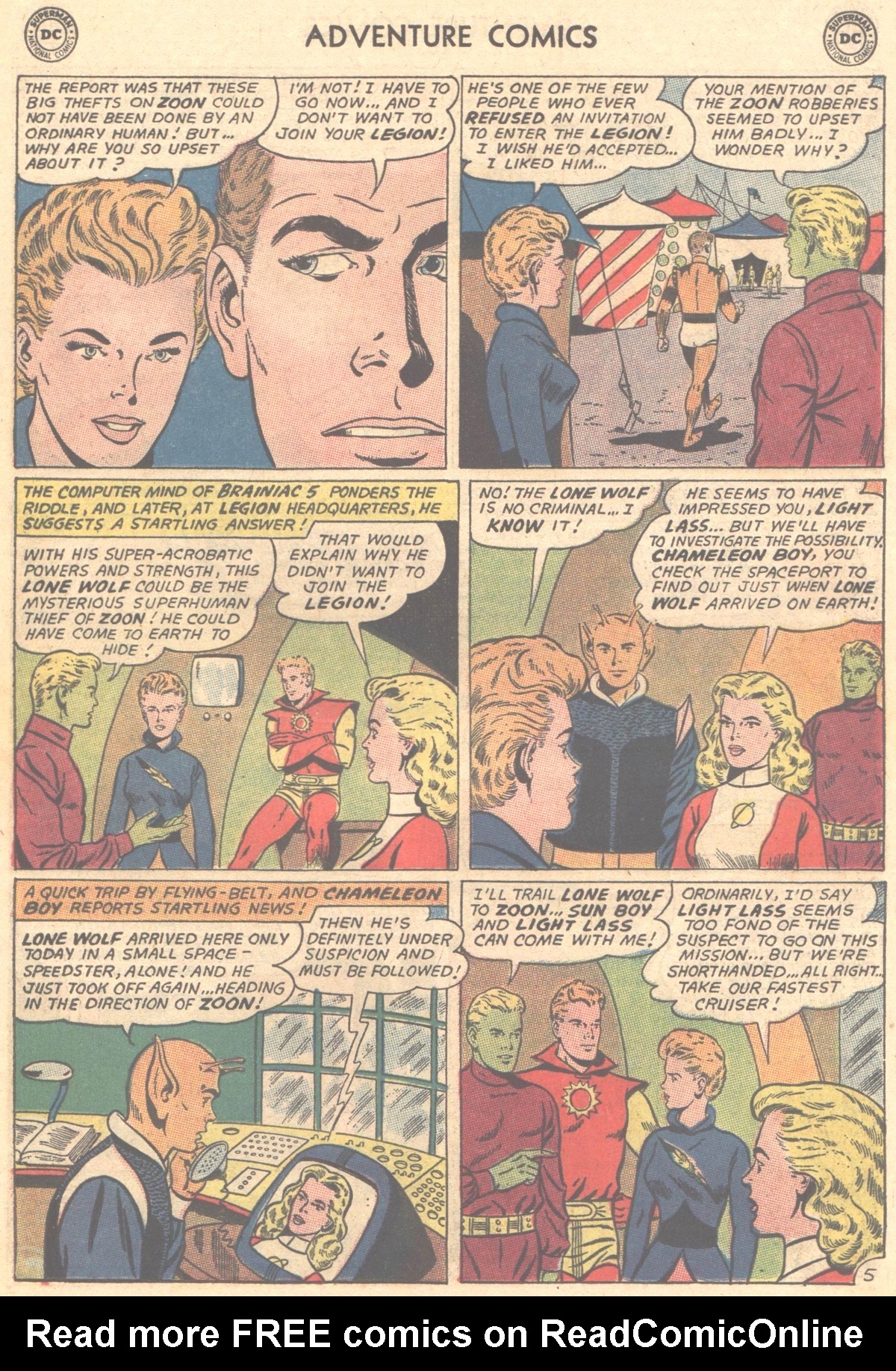 Read online Adventure Comics (1938) comic -  Issue #327 - 6