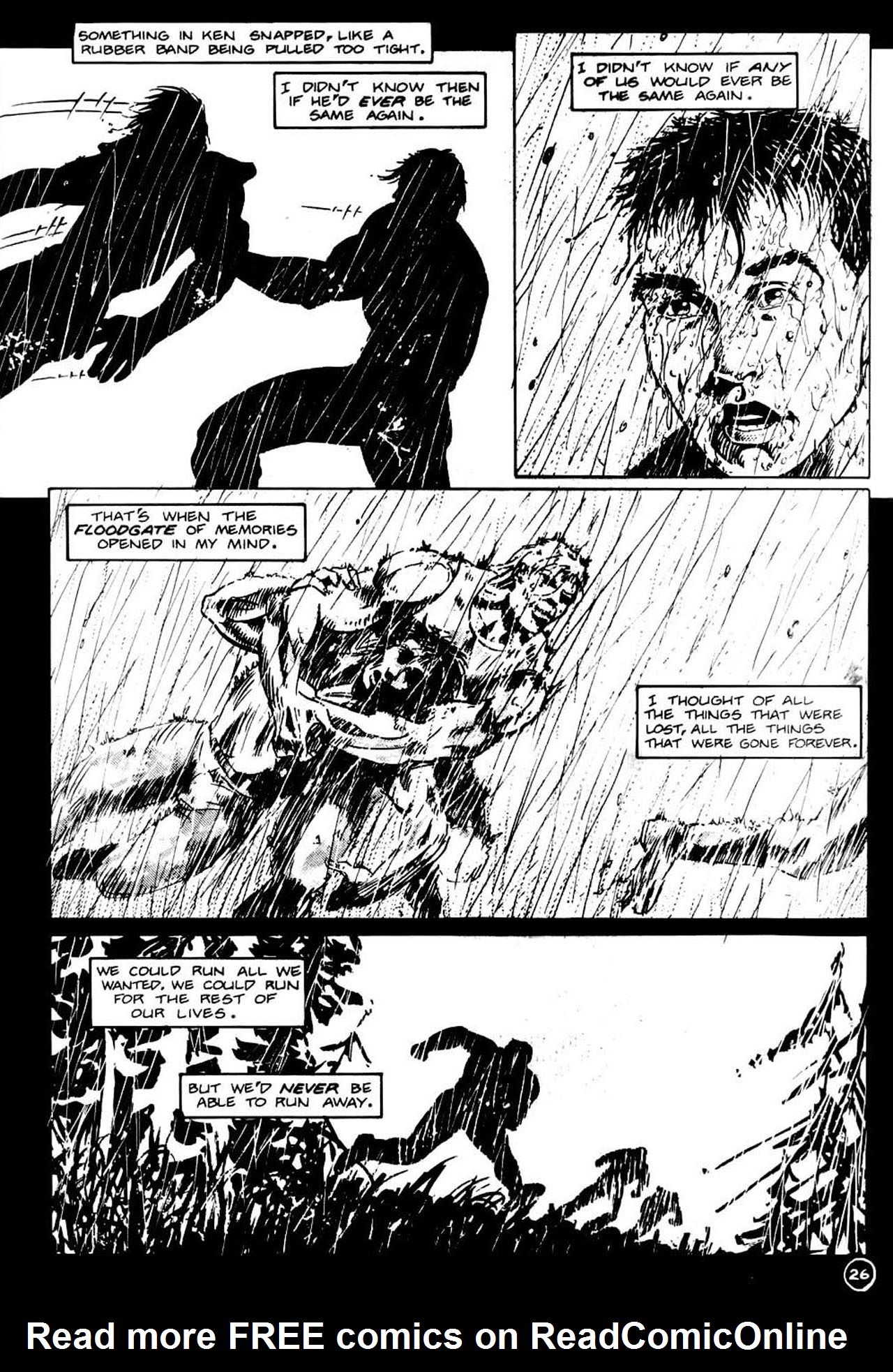 Read online Planet of the Apes (1990) comic -  Issue #14 - 28