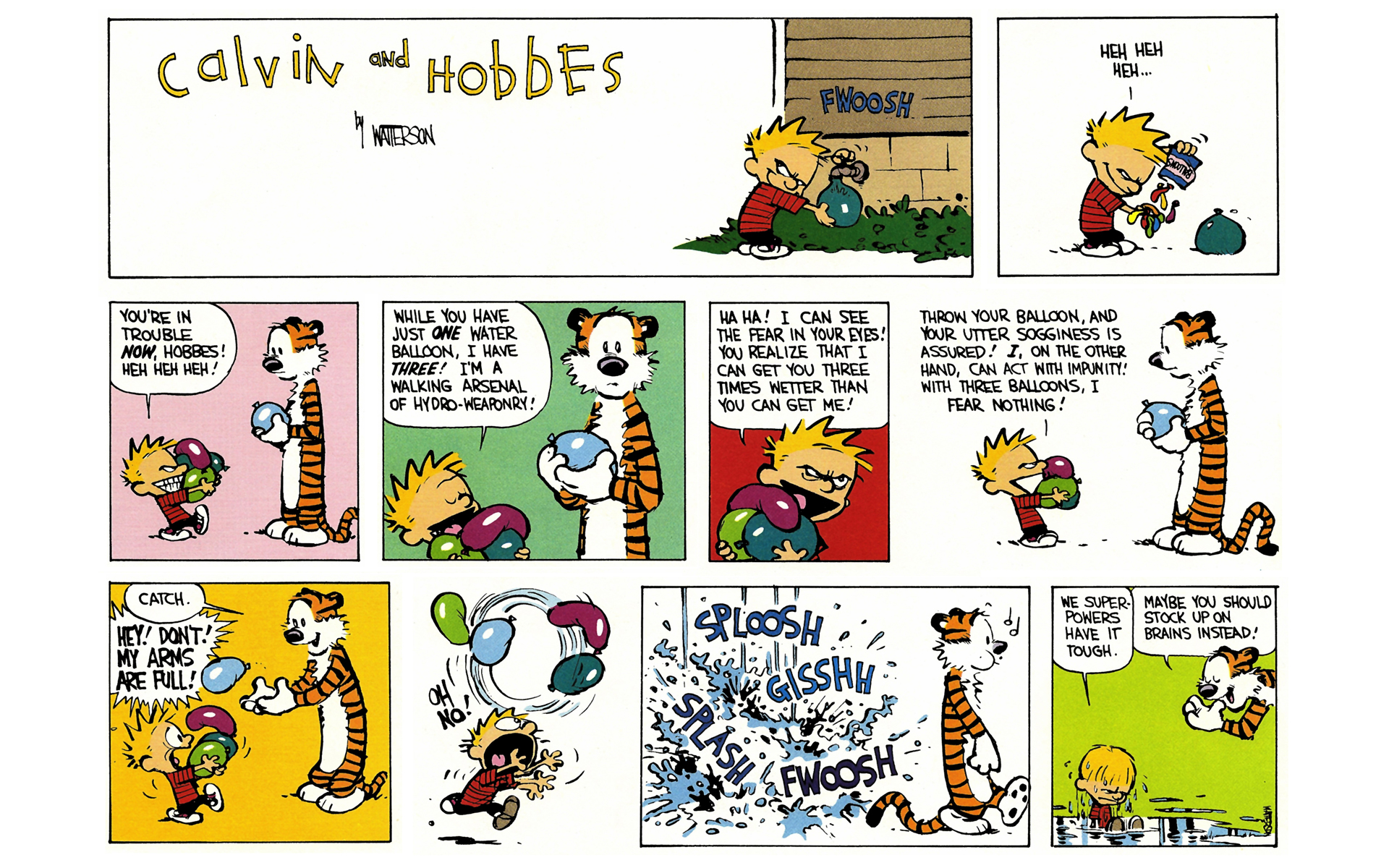 Read online Calvin and Hobbes comic -  Issue #5 - 137