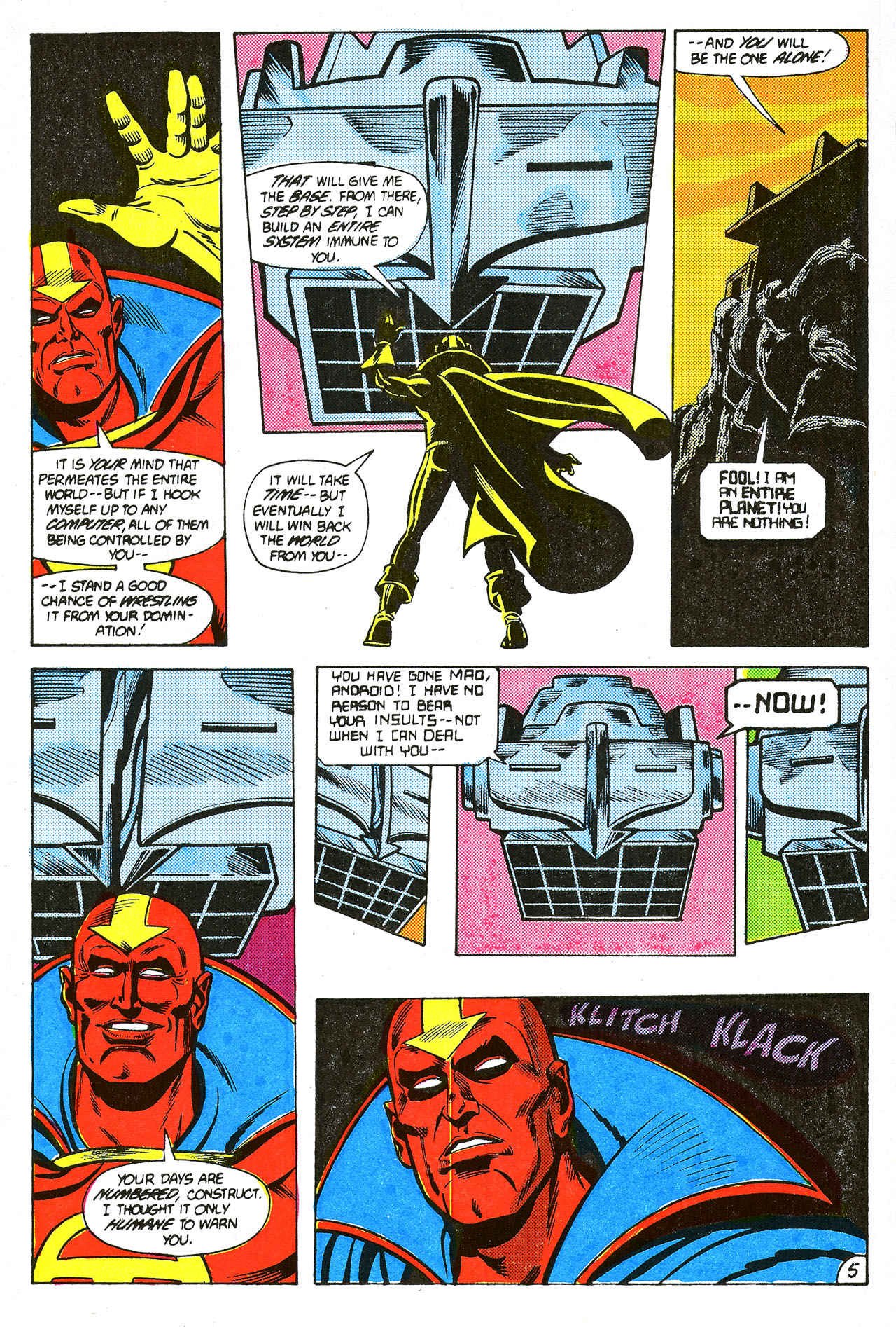 Read online Red Tornado (1985) comic -  Issue #4 - 8