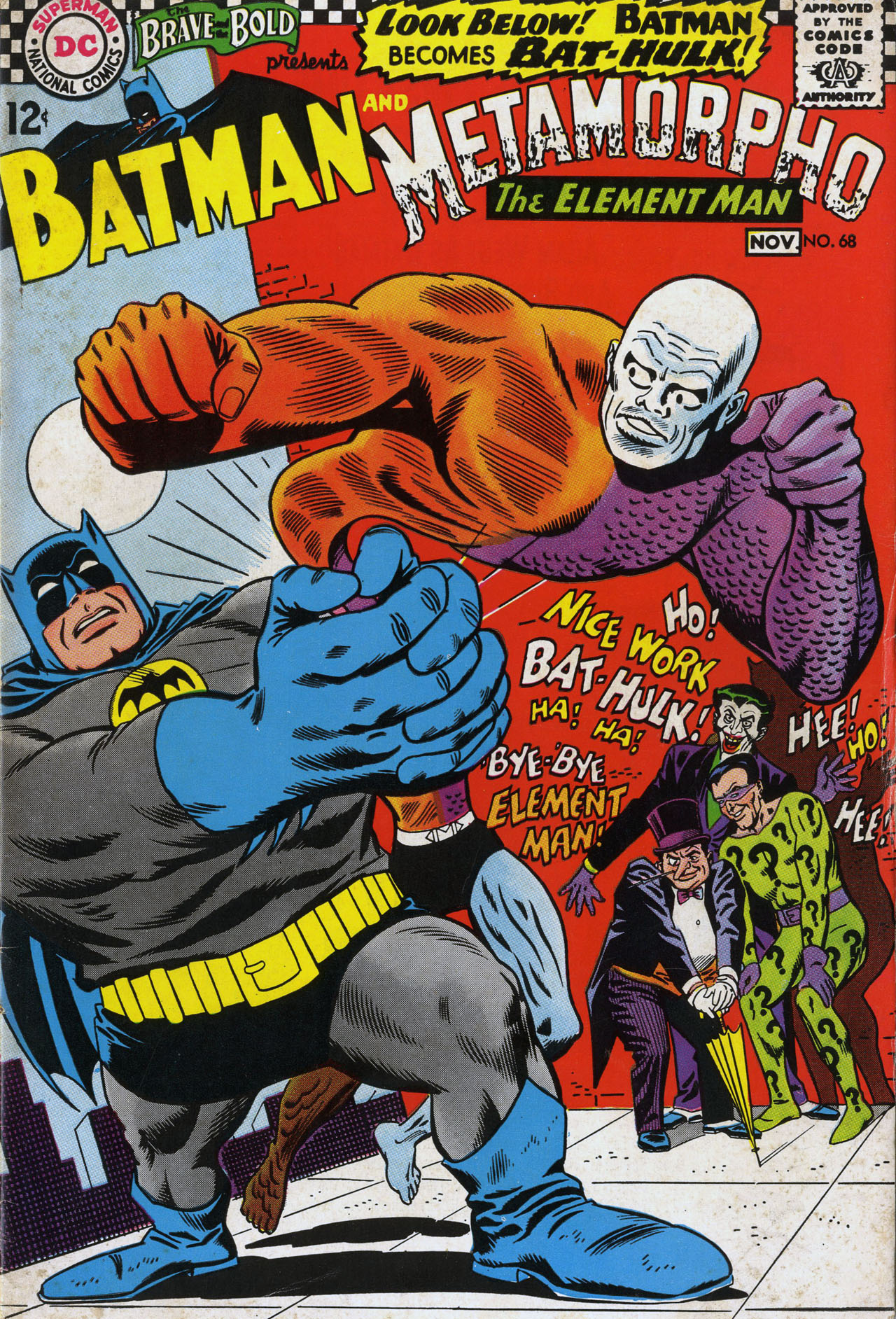Read online The Brave and the Bold (1955) comic -  Issue #68 - 1