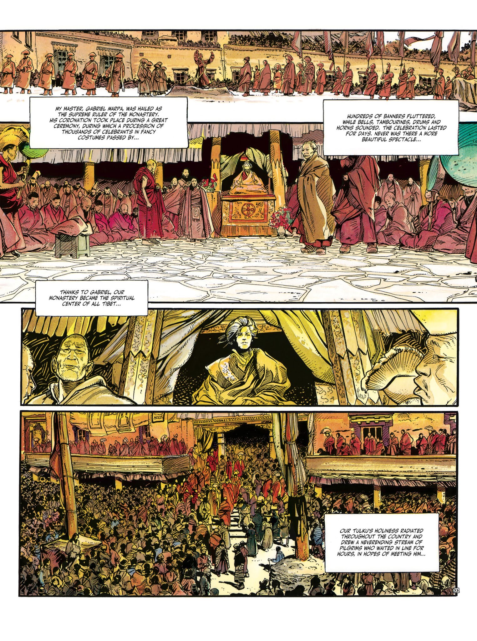 Read online The White Lama comic -  Issue #6 - 37