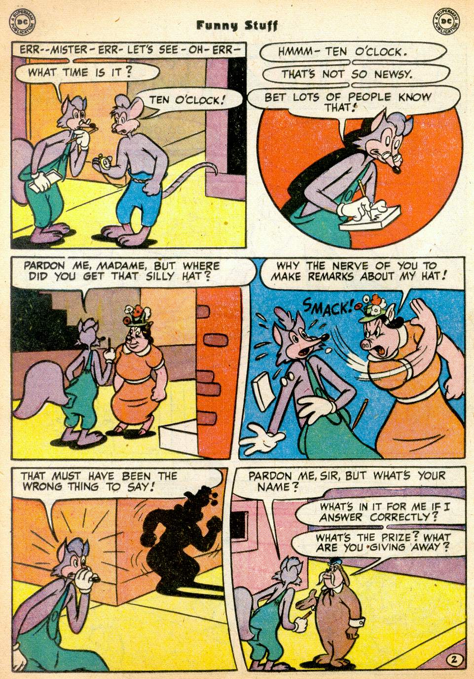 Read online Funny Stuff comic -  Issue #31 - 34