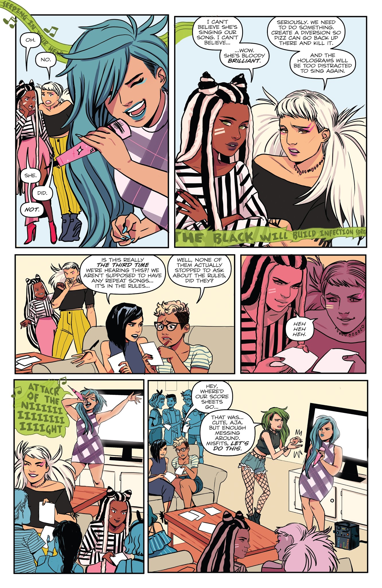 Read online Jem and the Holograms: Dimensions comic -  Issue #2 - 8