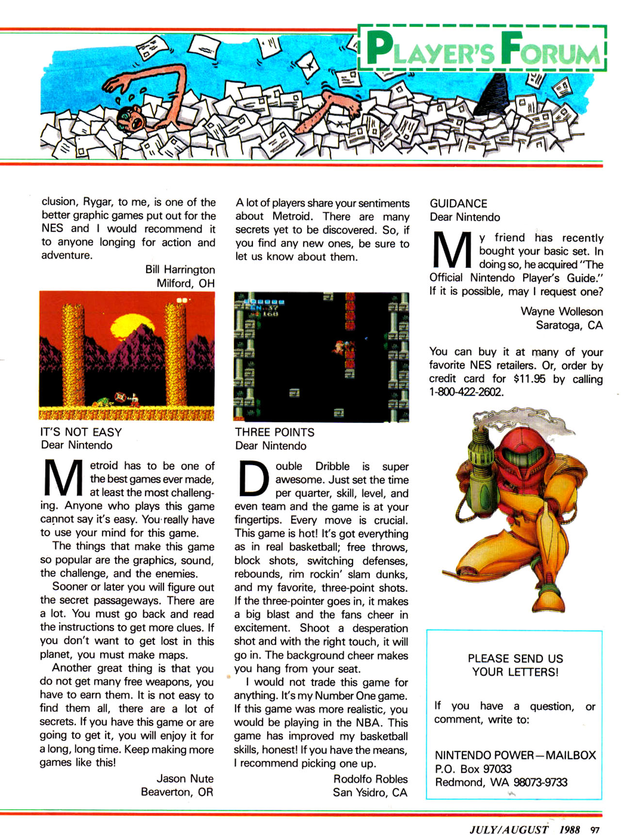 Read online Nintendo Power comic -  Issue #1 - 101