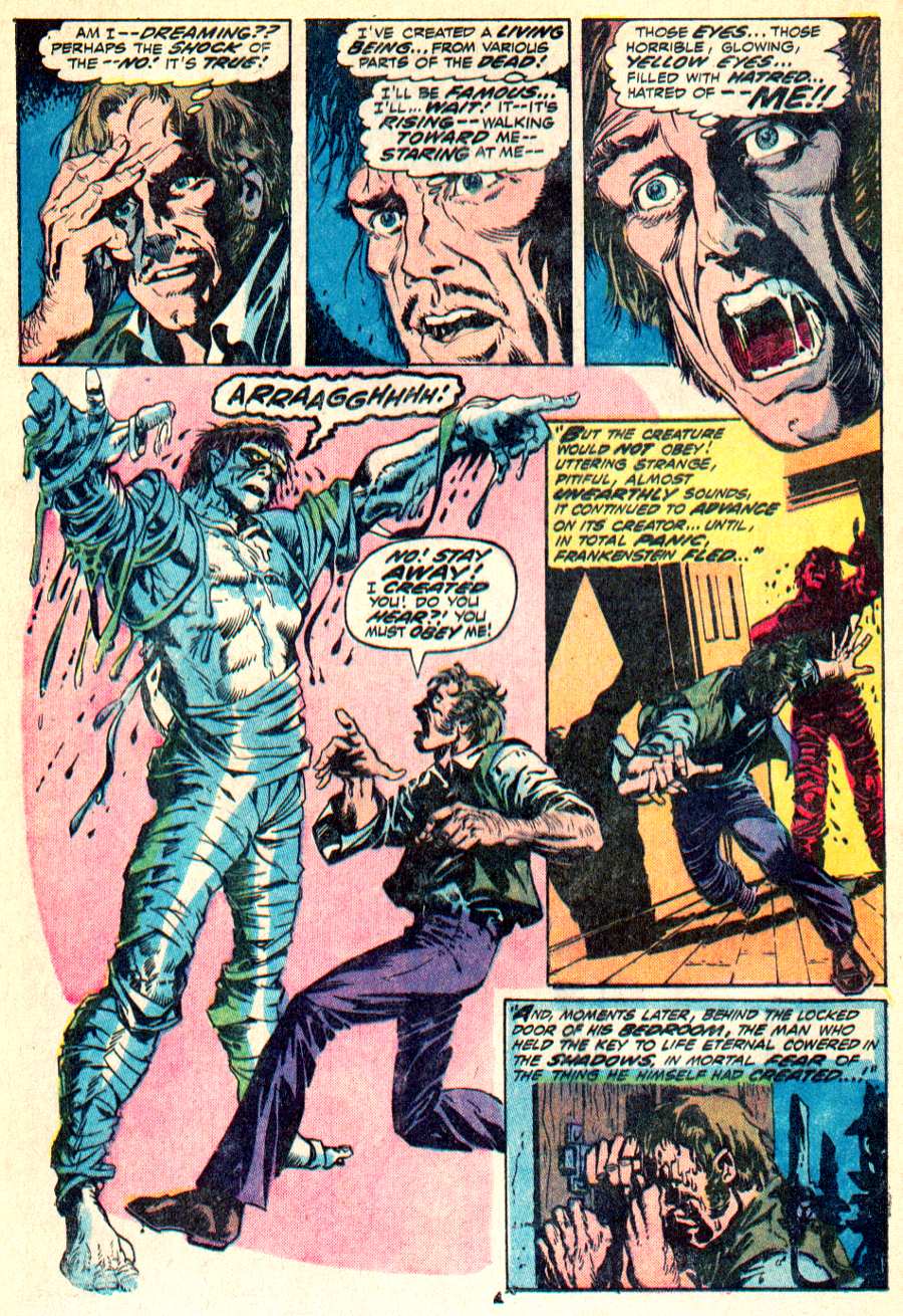 Read online Frankenstein (1973) comic -  Issue #1 - 11