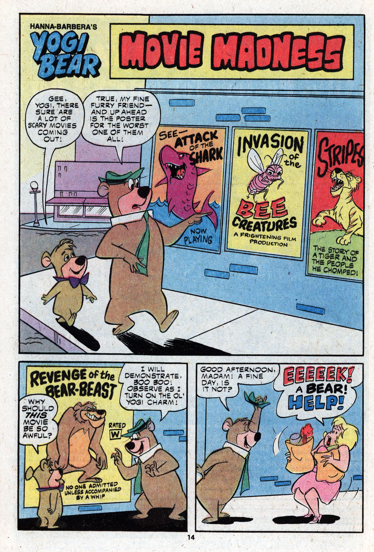 Read online Yogi Bear comic -  Issue #2 - 16