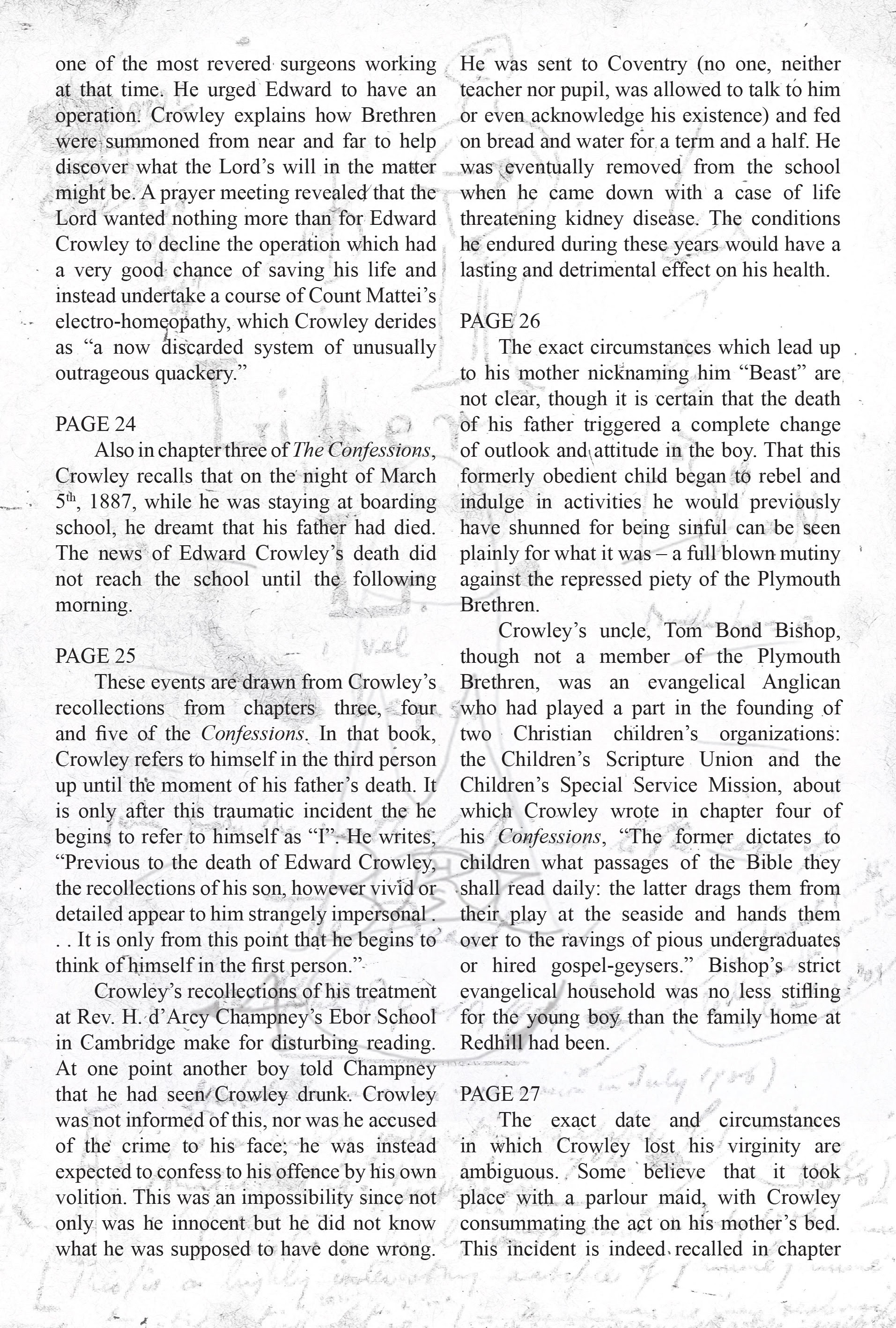 Read online Aleister Crowley: Wandering the Waste comic -  Issue # TPB - 123