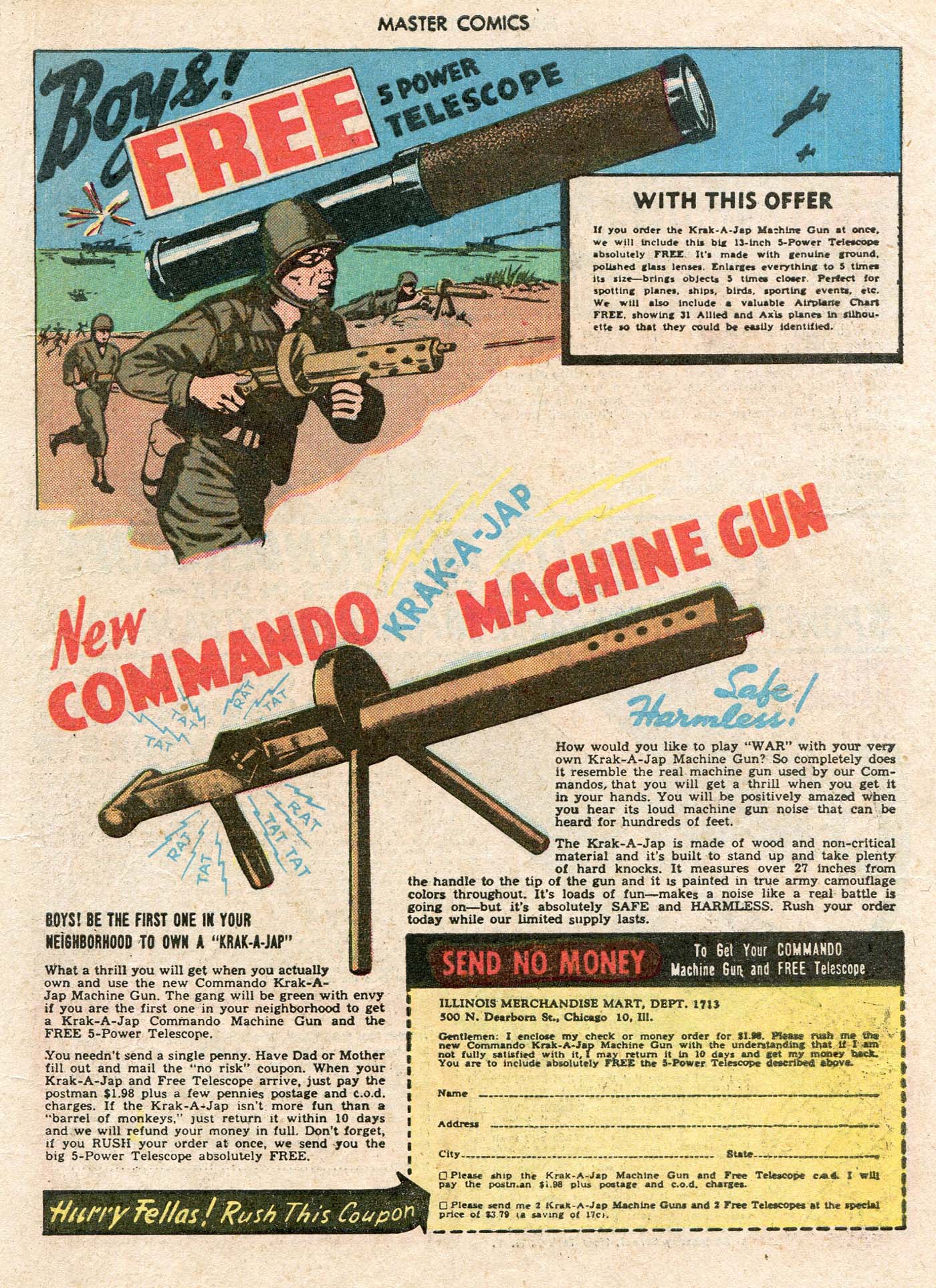 Read online Master Comics comic -  Issue #47 - 57