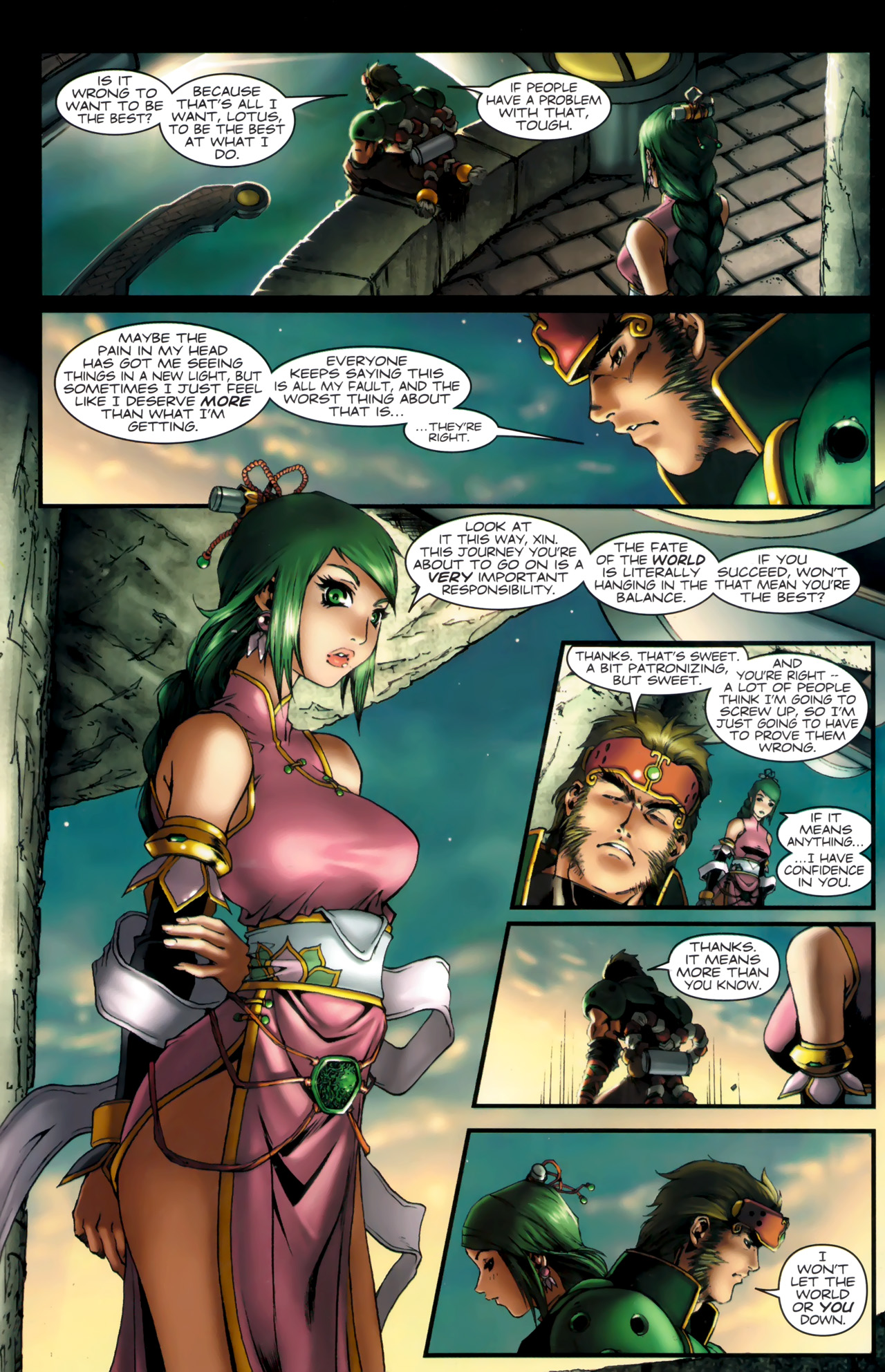 Read online Xin: Legend of the Monkey King comic -  Issue #3 - 22