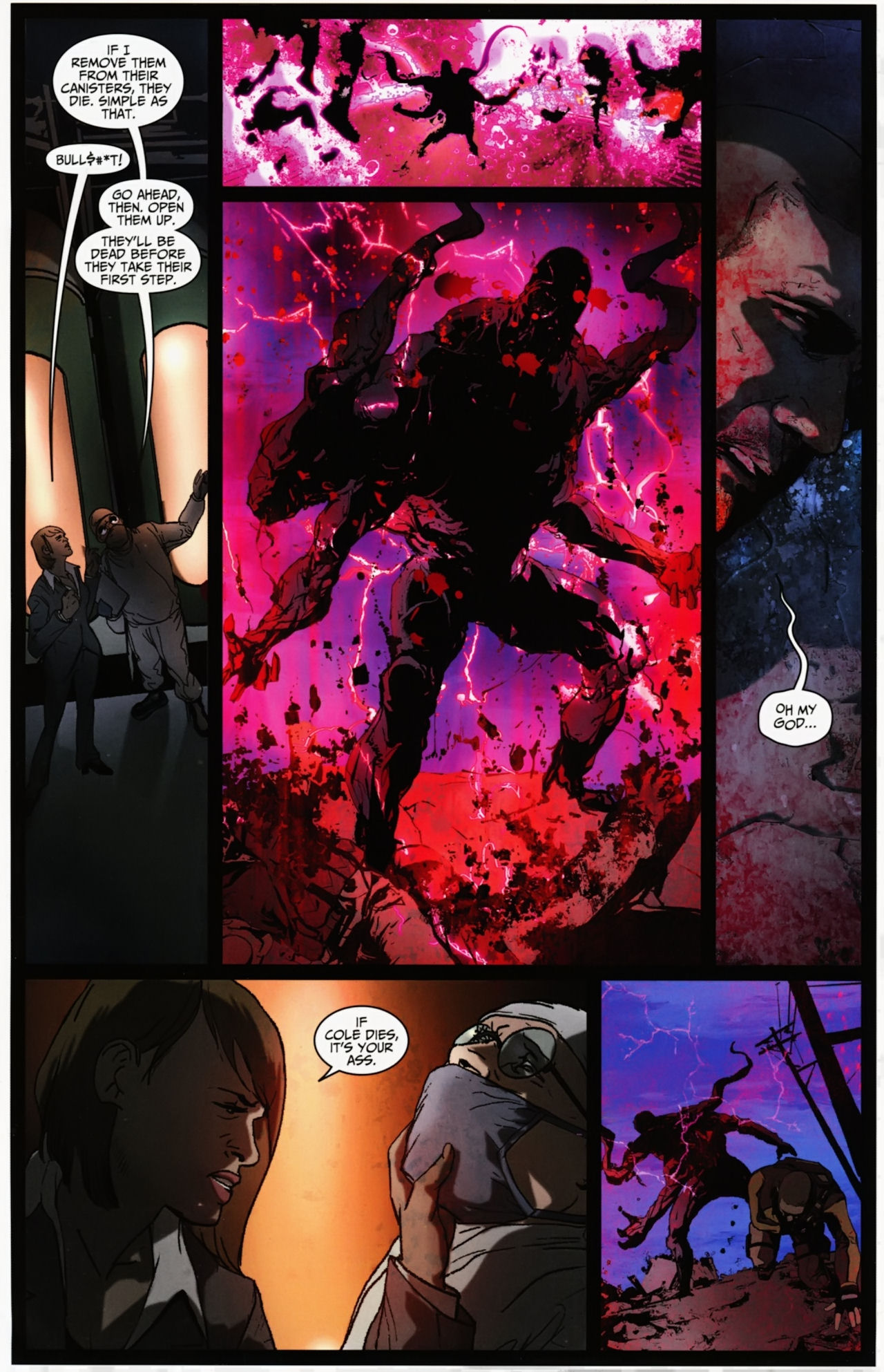 Read online inFamous comic -  Issue #3 - 10