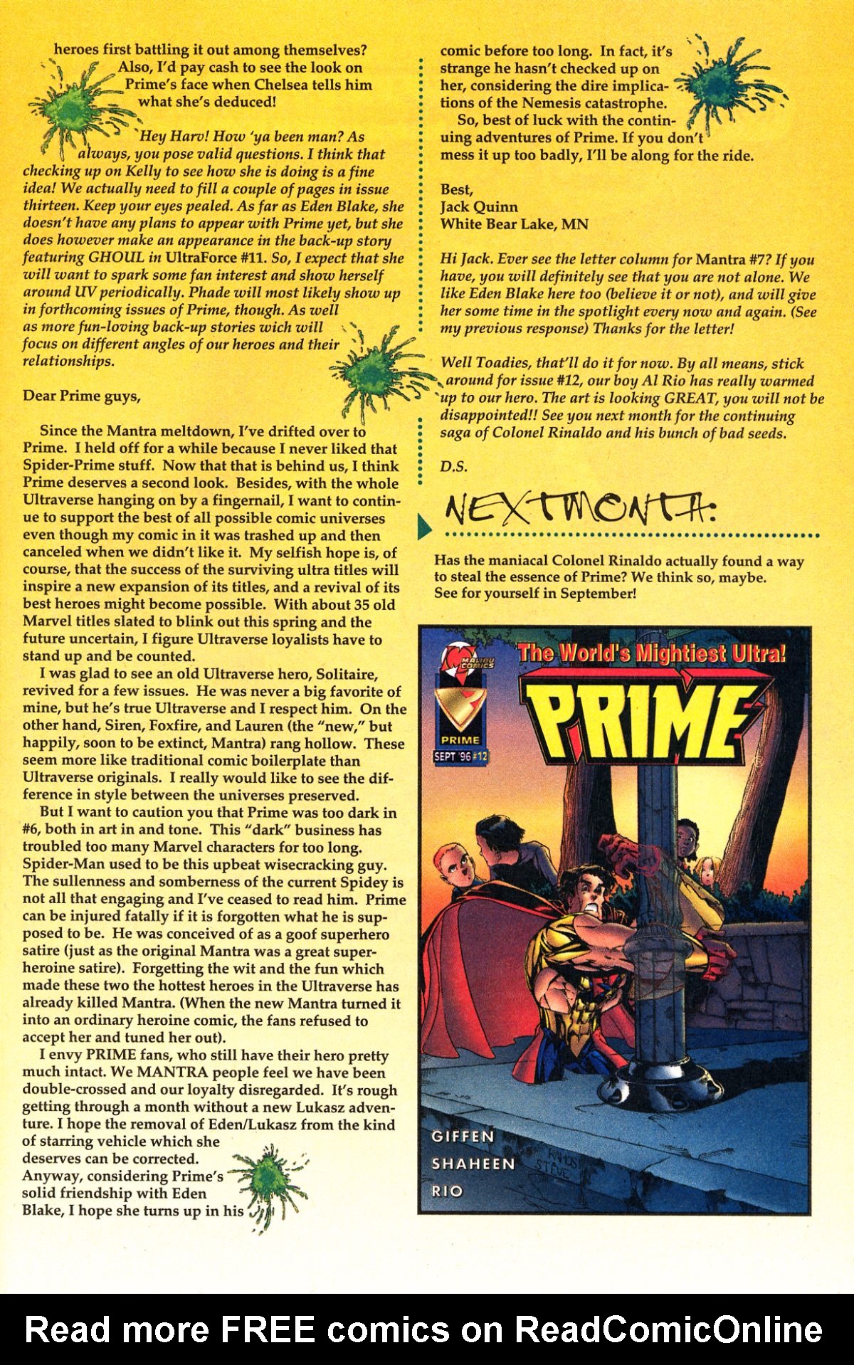Read online Prime (1995) comic -  Issue #11 - 33