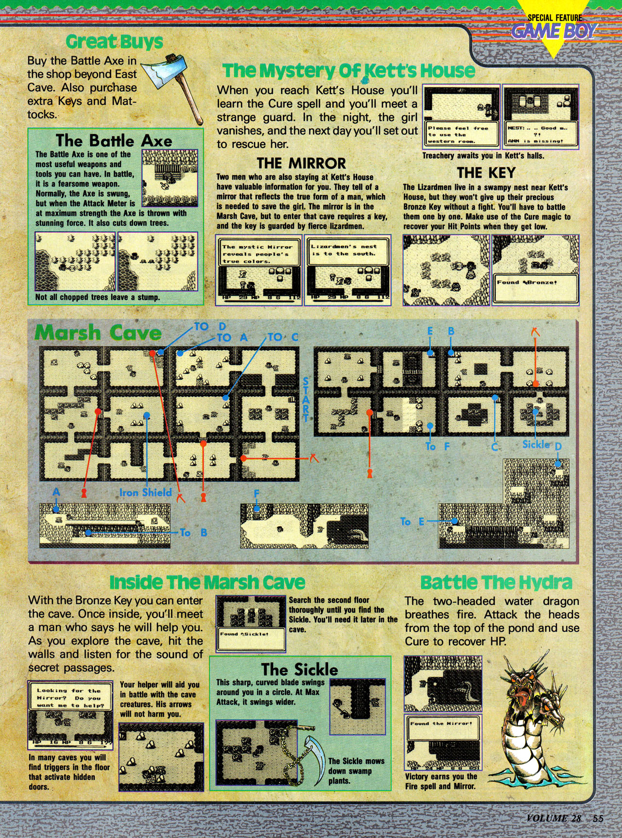 Read online Nintendo Power comic -  Issue #28 - 64